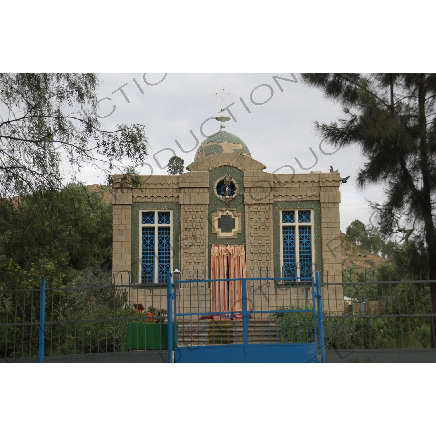 Chapel of the Tablet, Said to House the Ark of the Convenant, in the Church of our Lady Mary of Zion in Axum