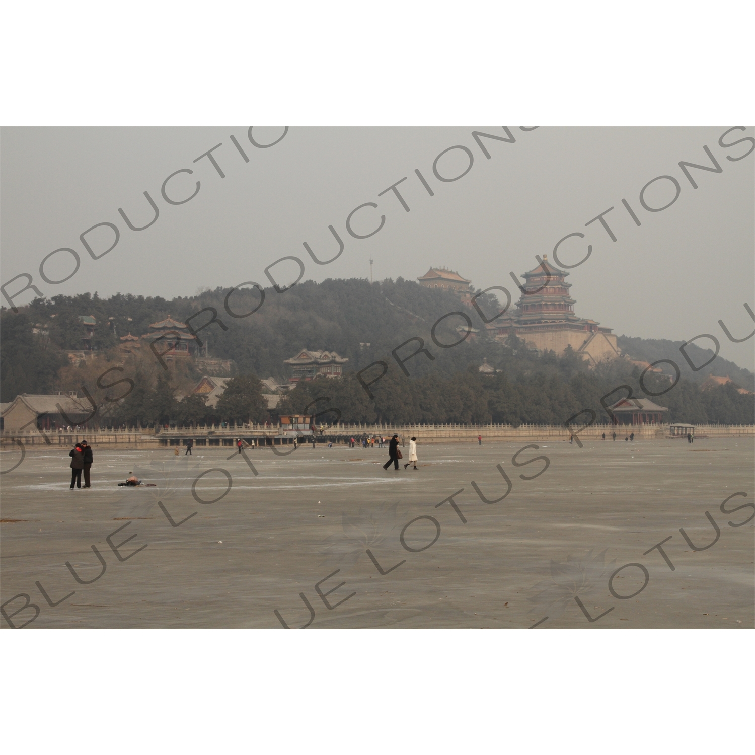 South Face of Longevity Hill (Wanshou Shan) in the Summer Palace in Beijing