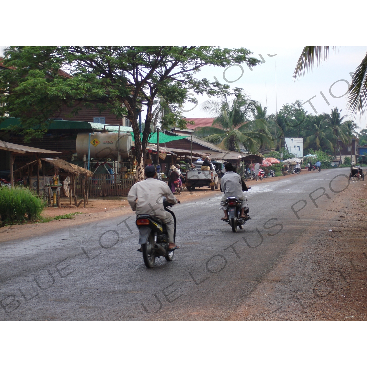 Road in Angkor region