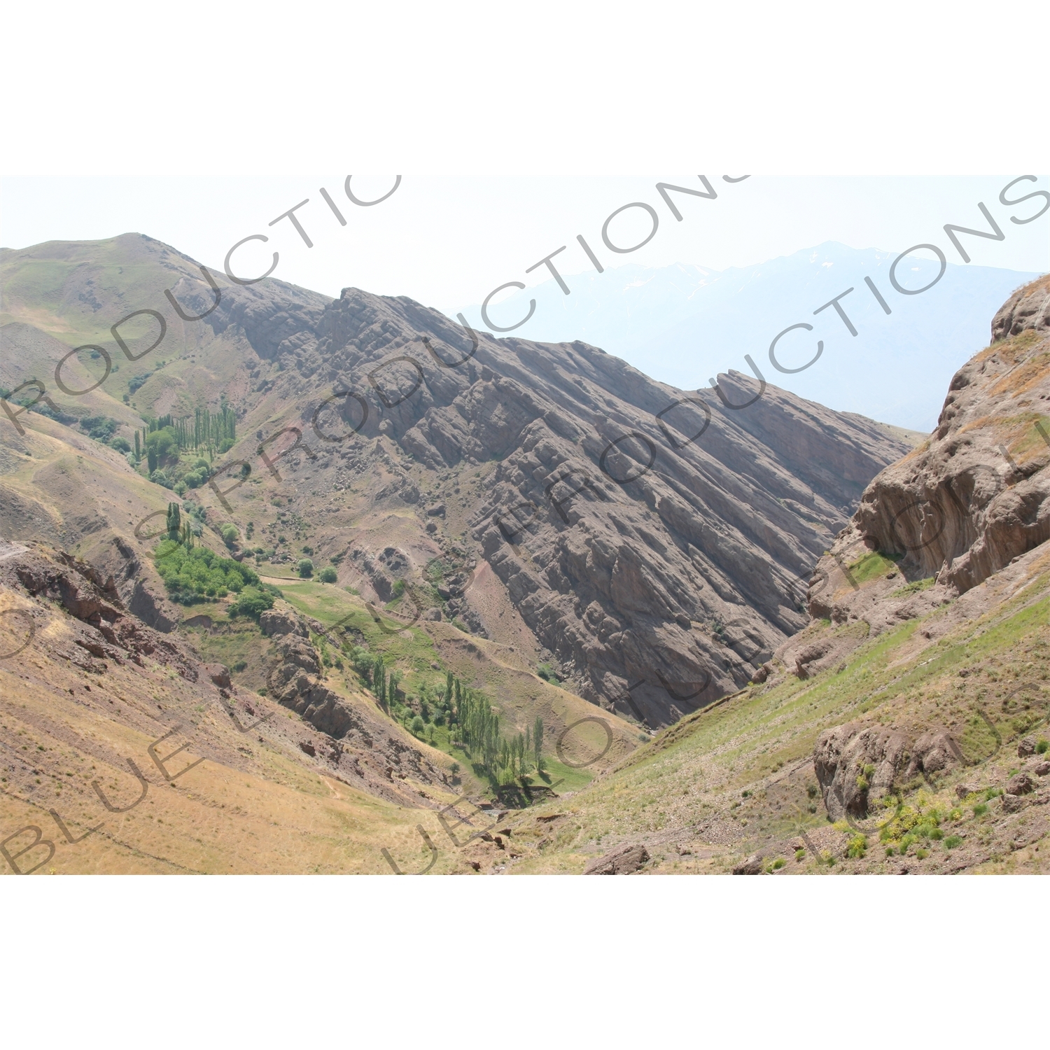 Hills Surrounding Alamut Castle