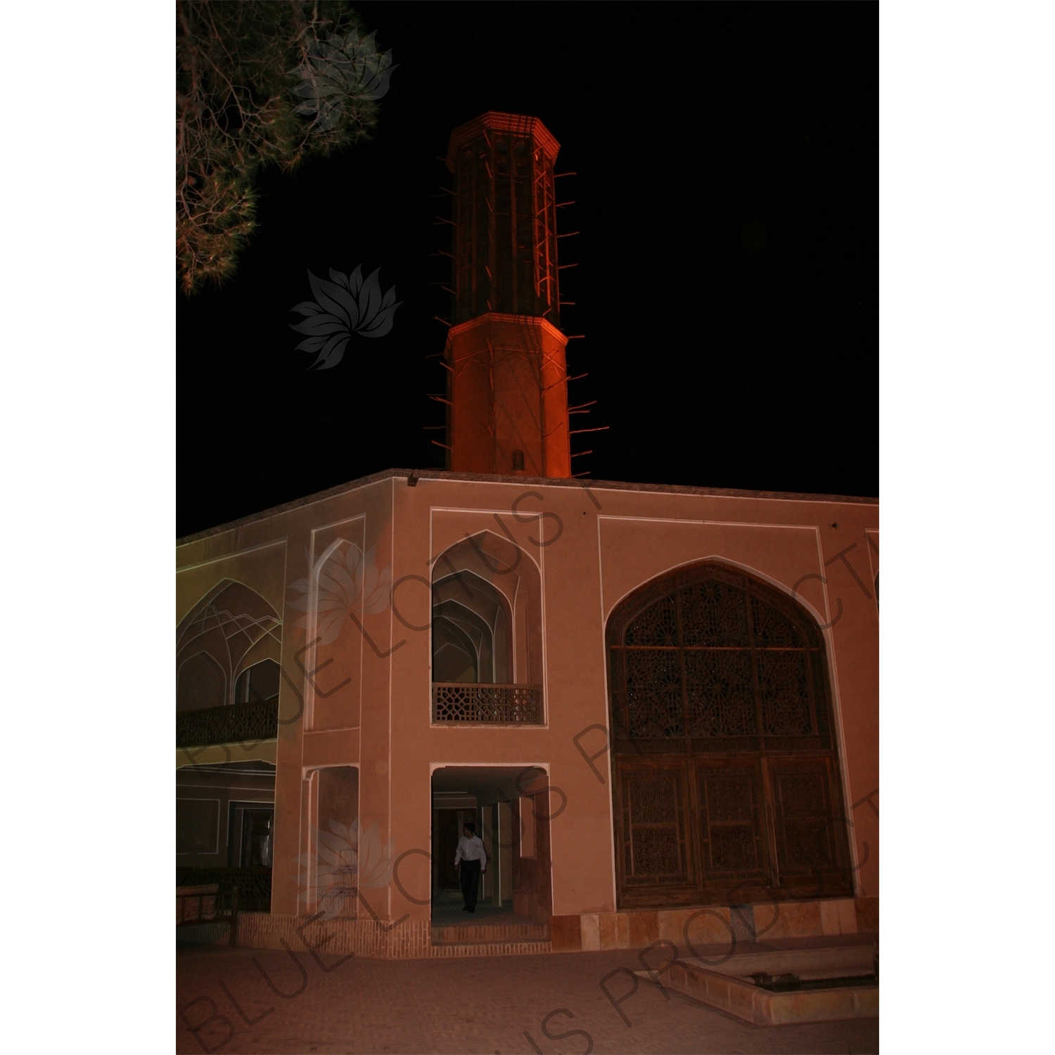 Wind Tower in Dowlatabad Garden in Yazd