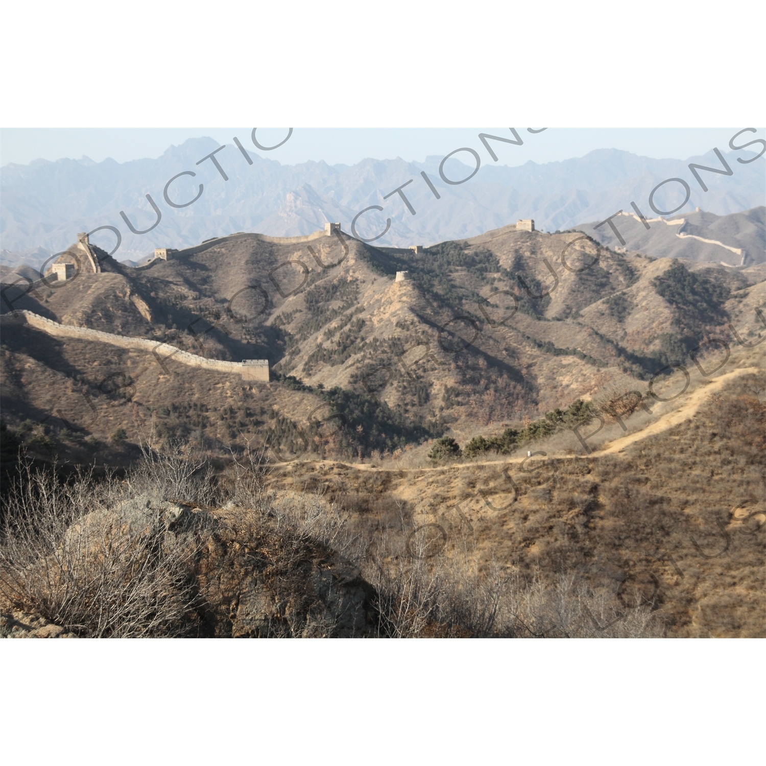 Jinshanling Section of the Great Wall of China