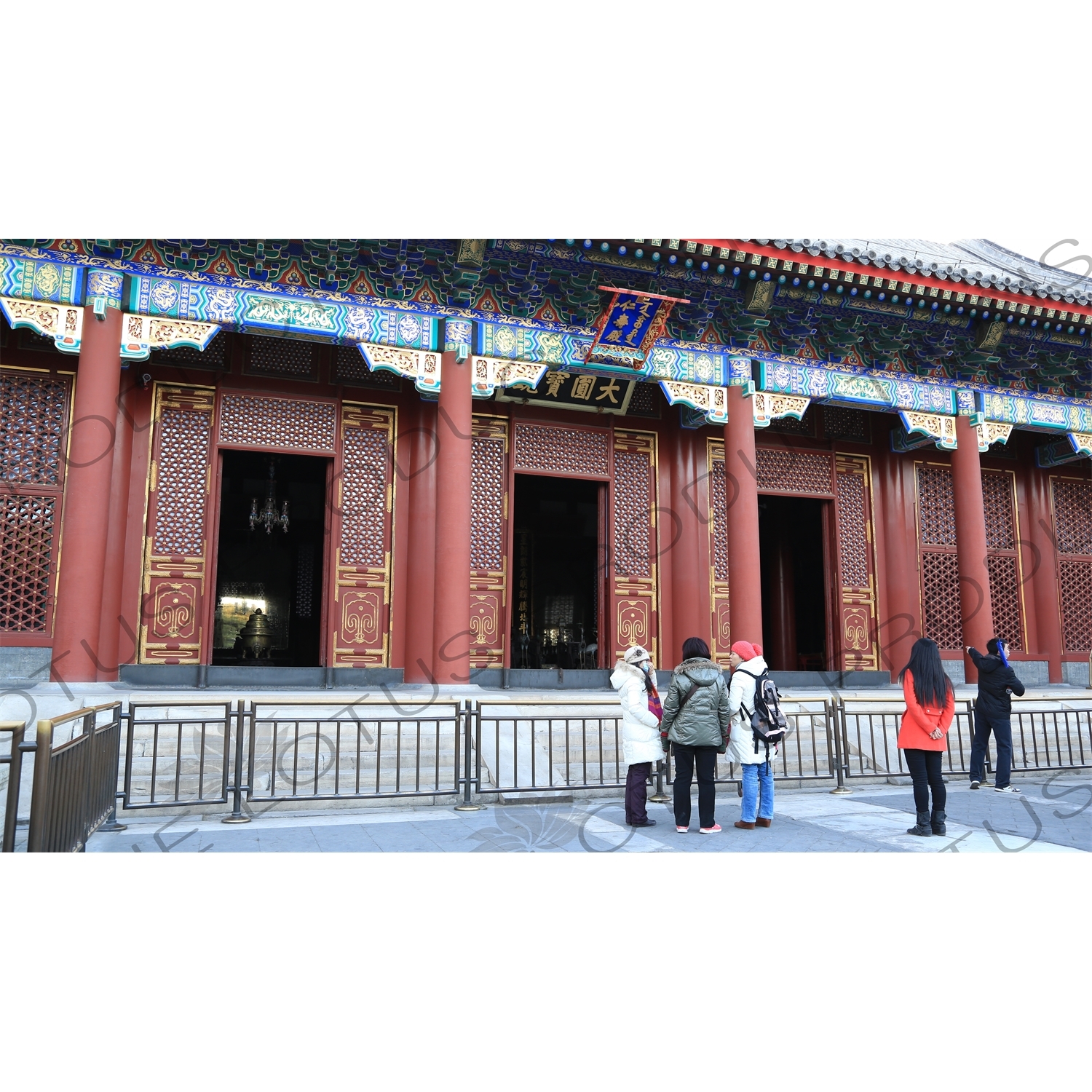 Hall of Benevolence and Longevity (Renshoudian) in the Summer Palace in Beijing