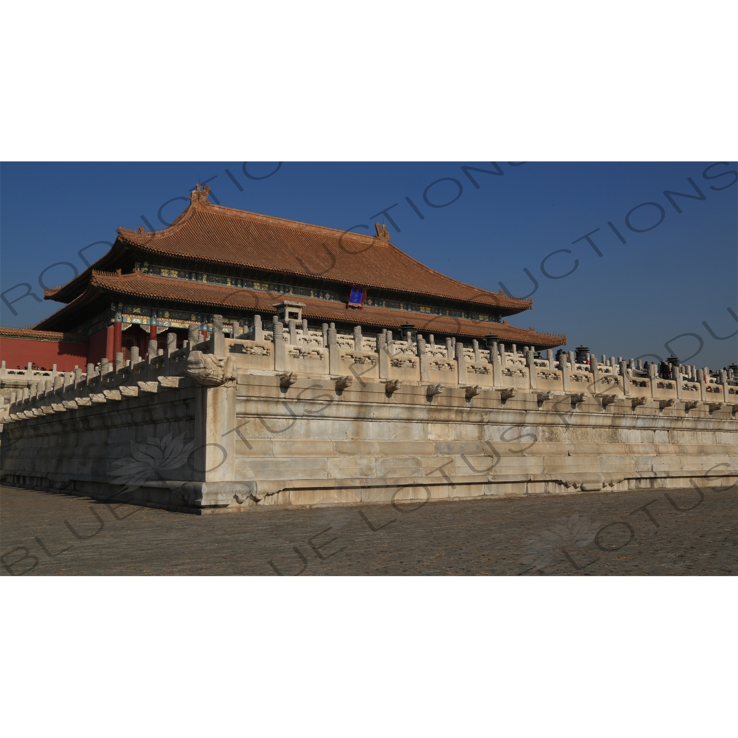 Hall of Supreme Harmony (Taihe Dian) in the Forbidden City in Beijing