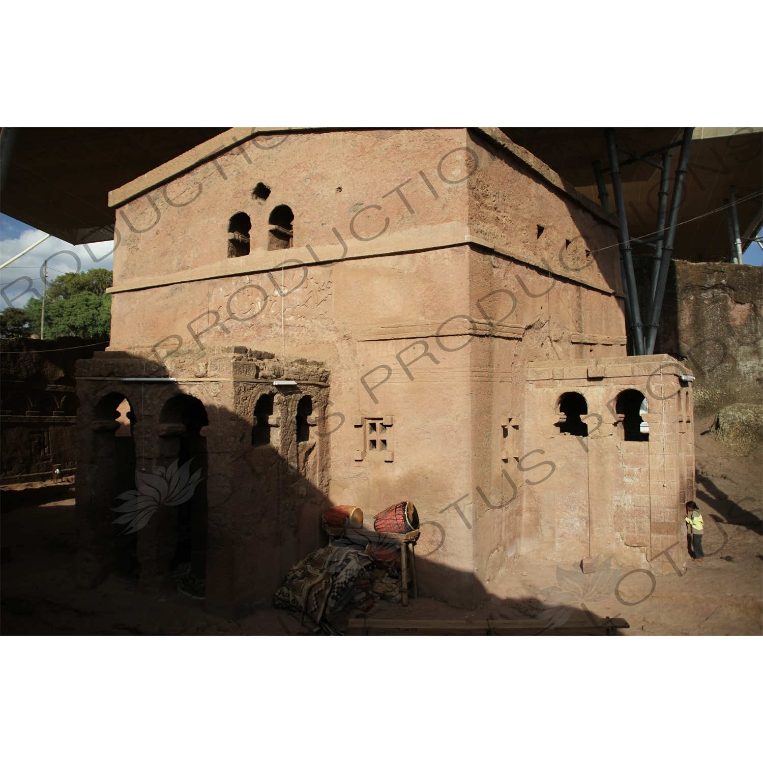 House of Mary (Biete Mariam/Bet Mariam) Church in Lalibela