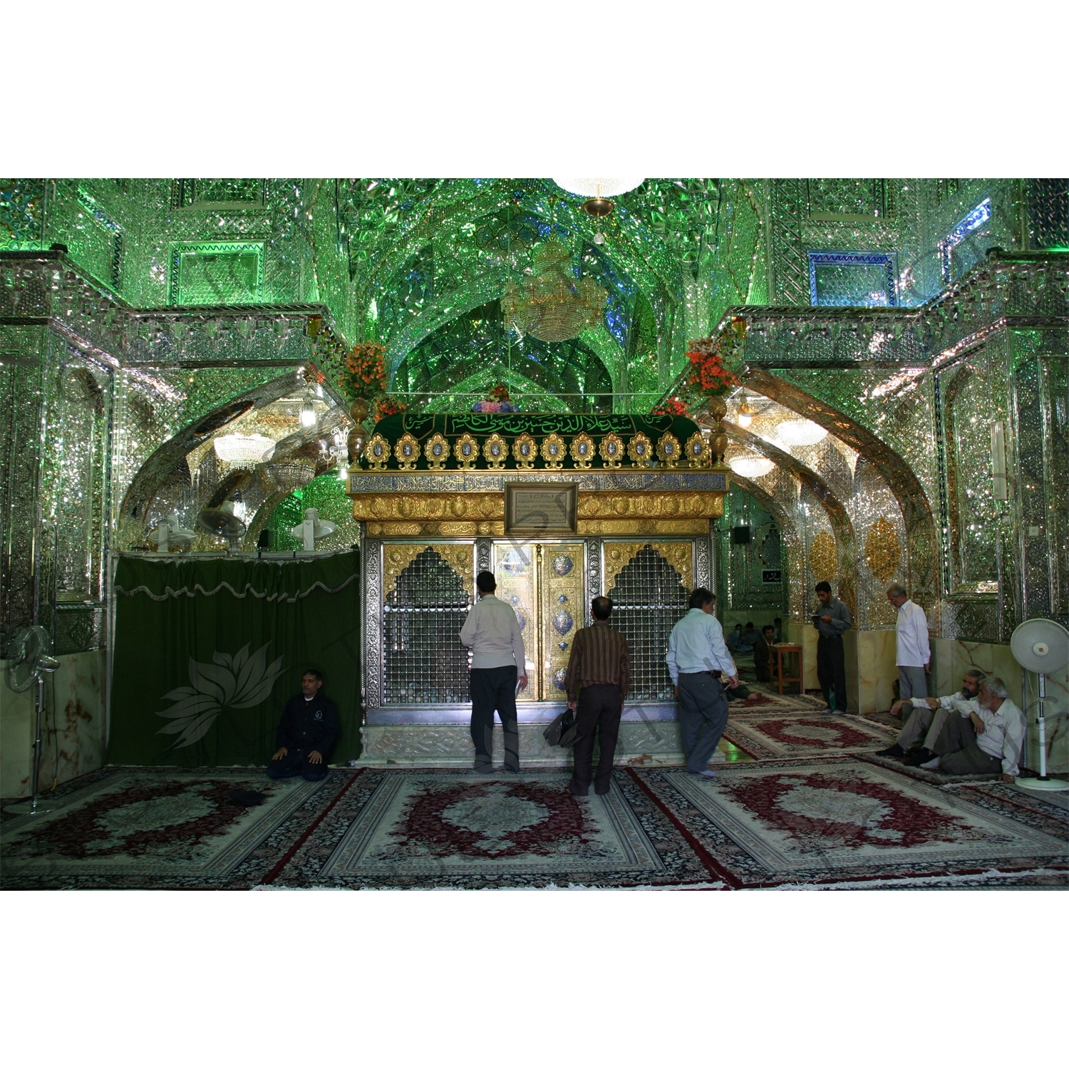 Tomb of Ahmad and Muhammad in the Shah Cheragh Mosque in Shiraz