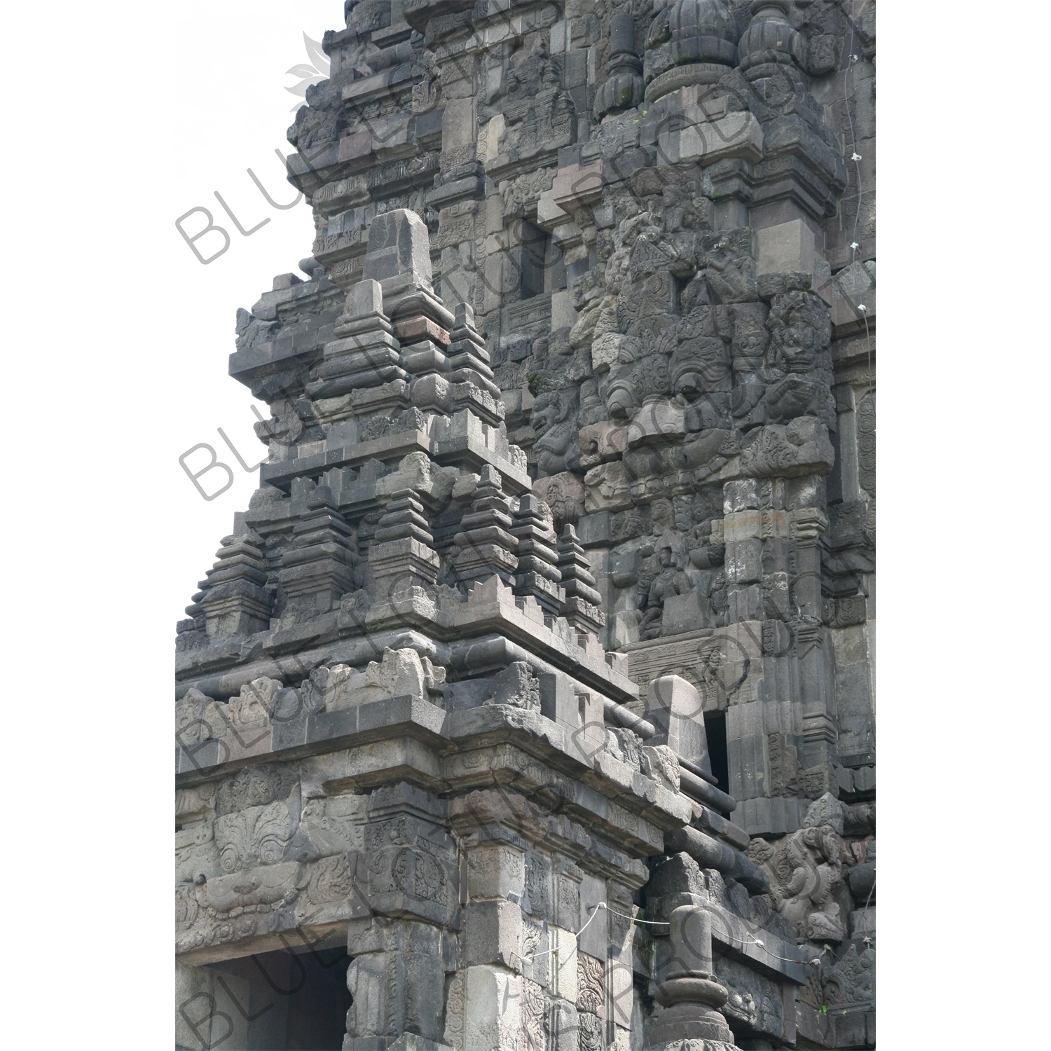 Building at Prambanan Temple Compound near Yogyakarta