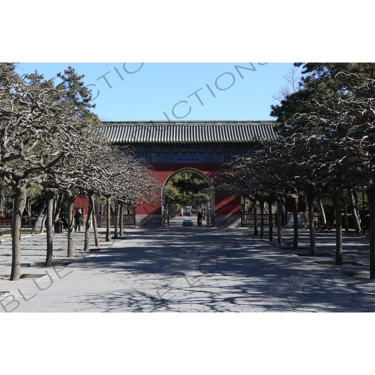 West Holy Gate in the Temple of the Sun Park (Ritan Gongyuan) in Beijing