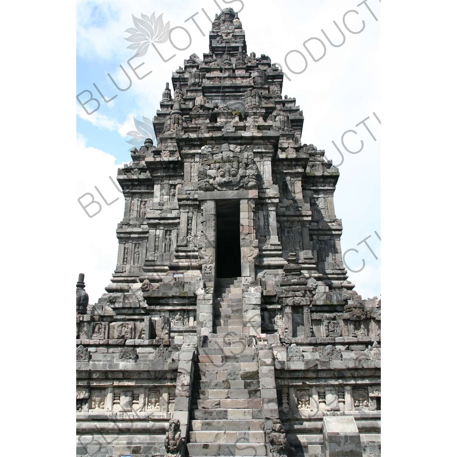 Building at Prambanan Temple Compound near Yogyakarta