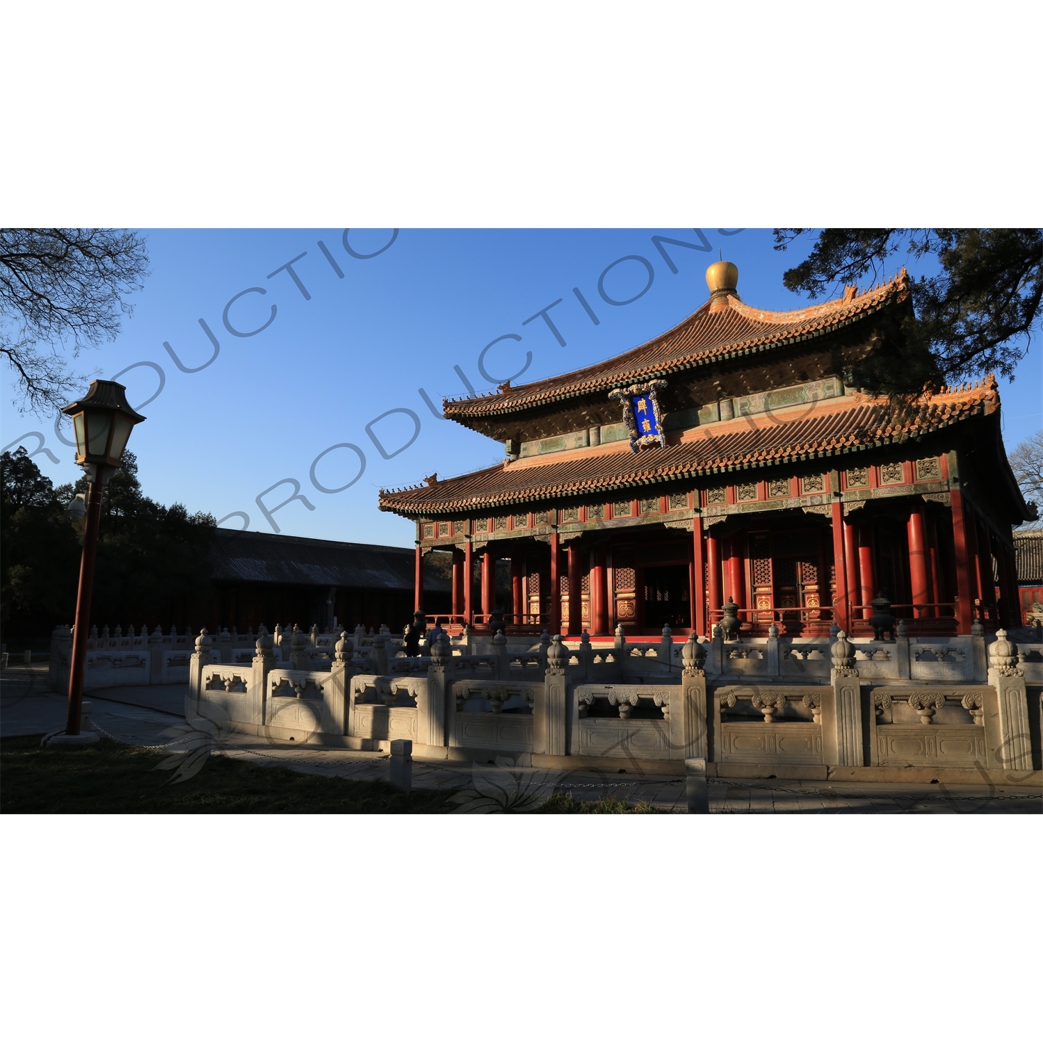 Imperial Lecture Palace/Hall (Biyong) in the Imperial College (Guozijian) in Beijing