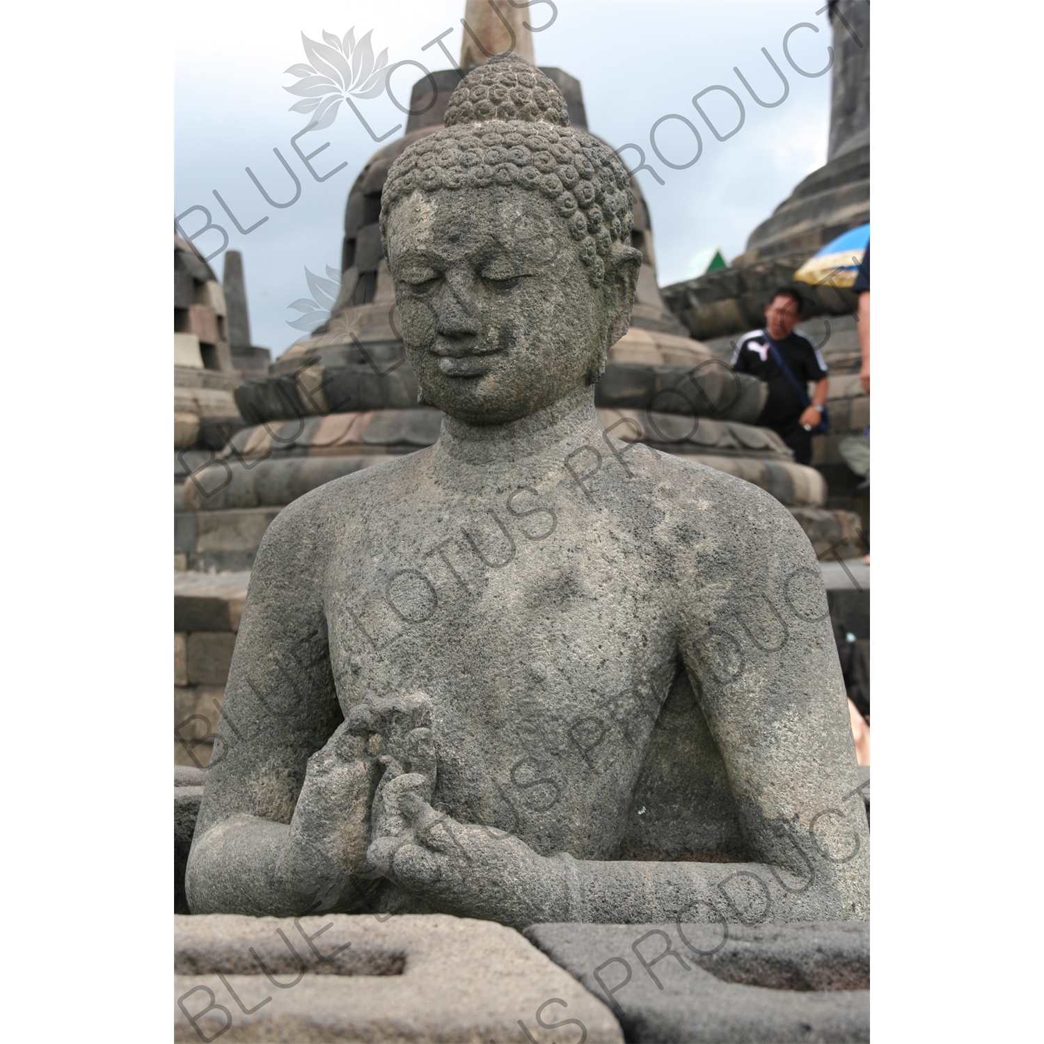 Buddhist Statue at Borobudur