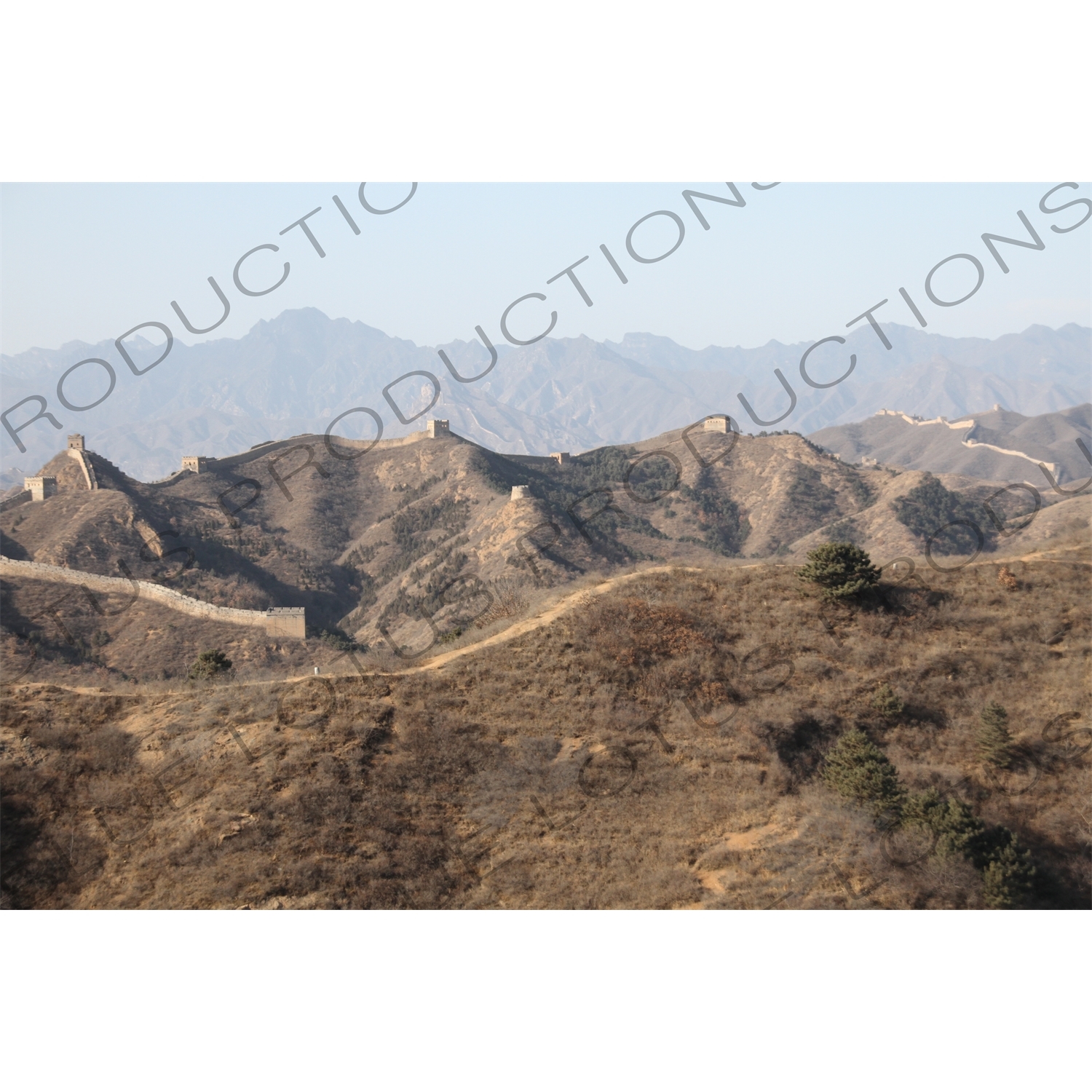 Jinshanling Section of the Great Wall of China