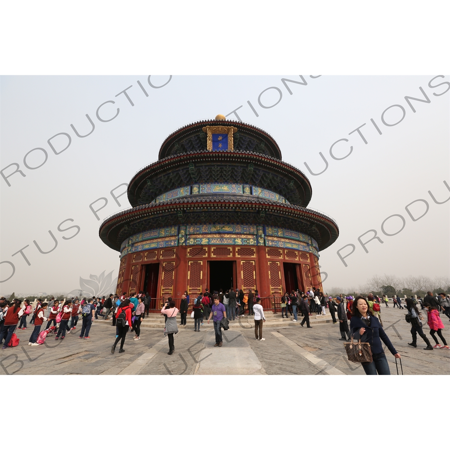 Hall of Prayer for Good Harvests (Qi Nian Dian) in the Temple of Heaven (Tiantan) in Beijing