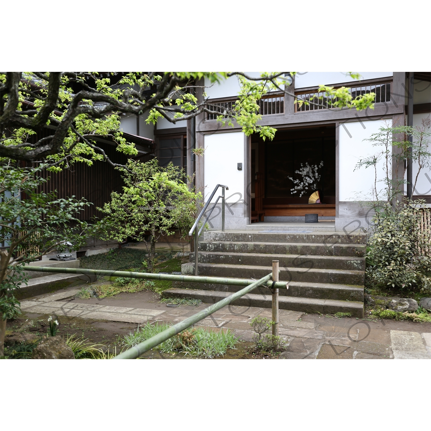 Temple Building in Engaku-ji in Kamakura