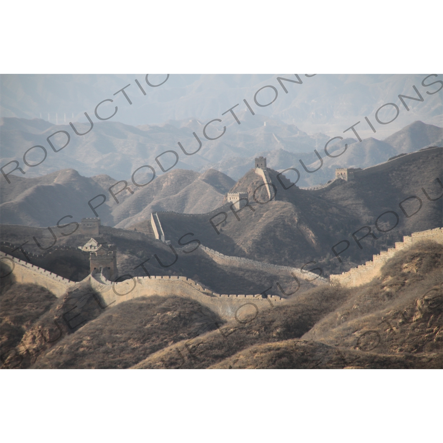 Jinshanling Section of the Great Wall of China