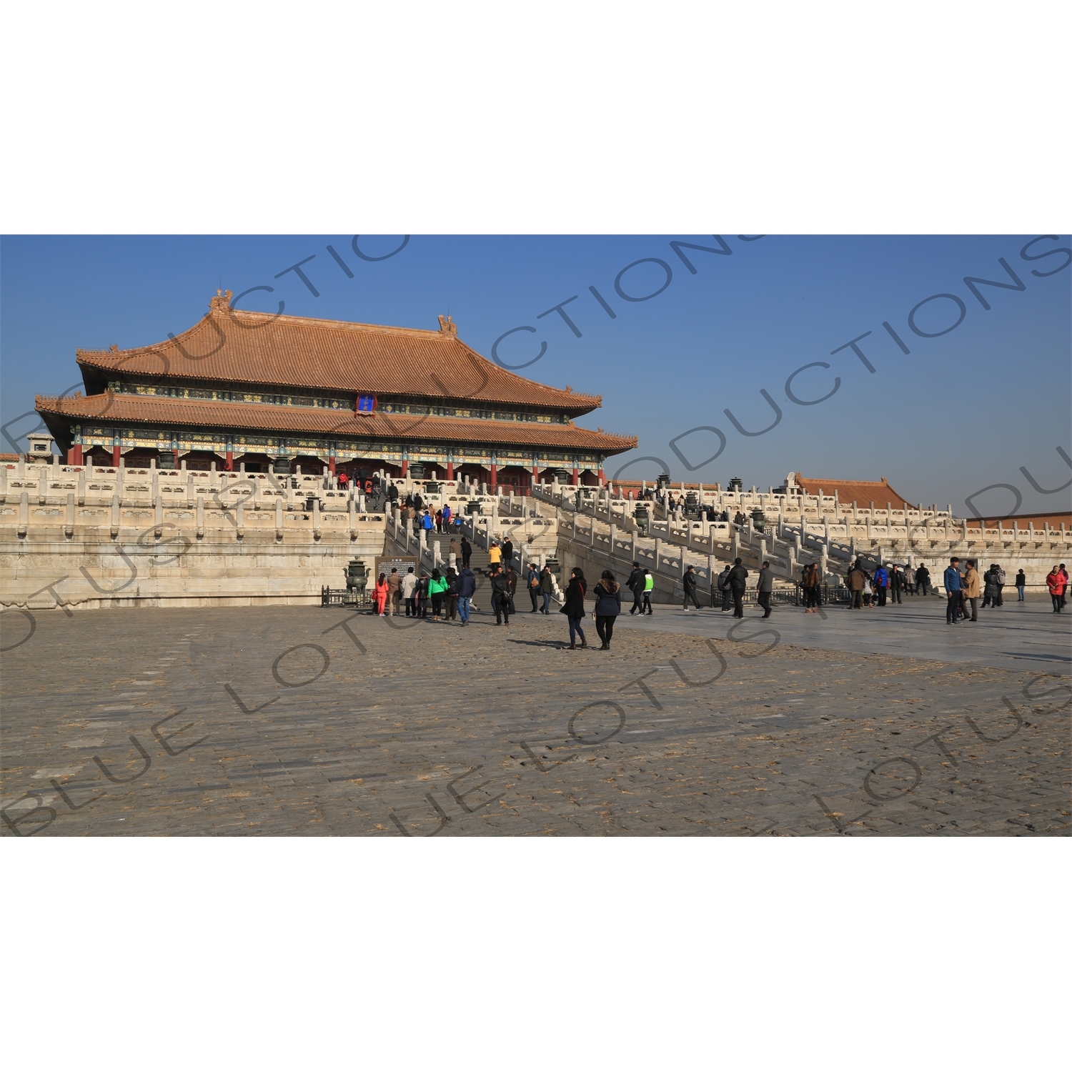 Hall of Supreme Harmony (Taihe Dian) in the Forbidden City in Beijing