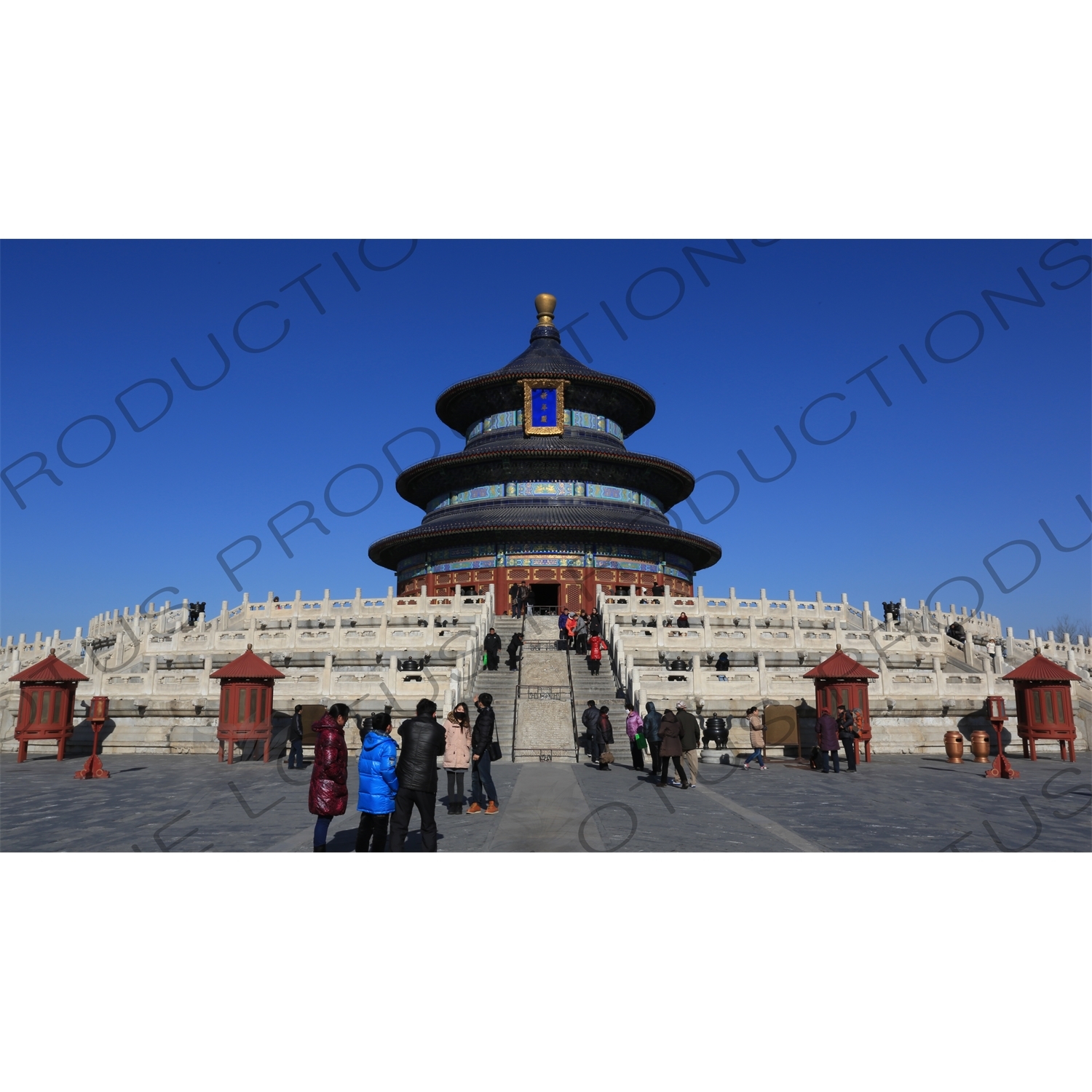 Hall of Prayer for Good Harvests (Qi Nian Dian) in the Temple of Heaven (Tiantan) in Beijing