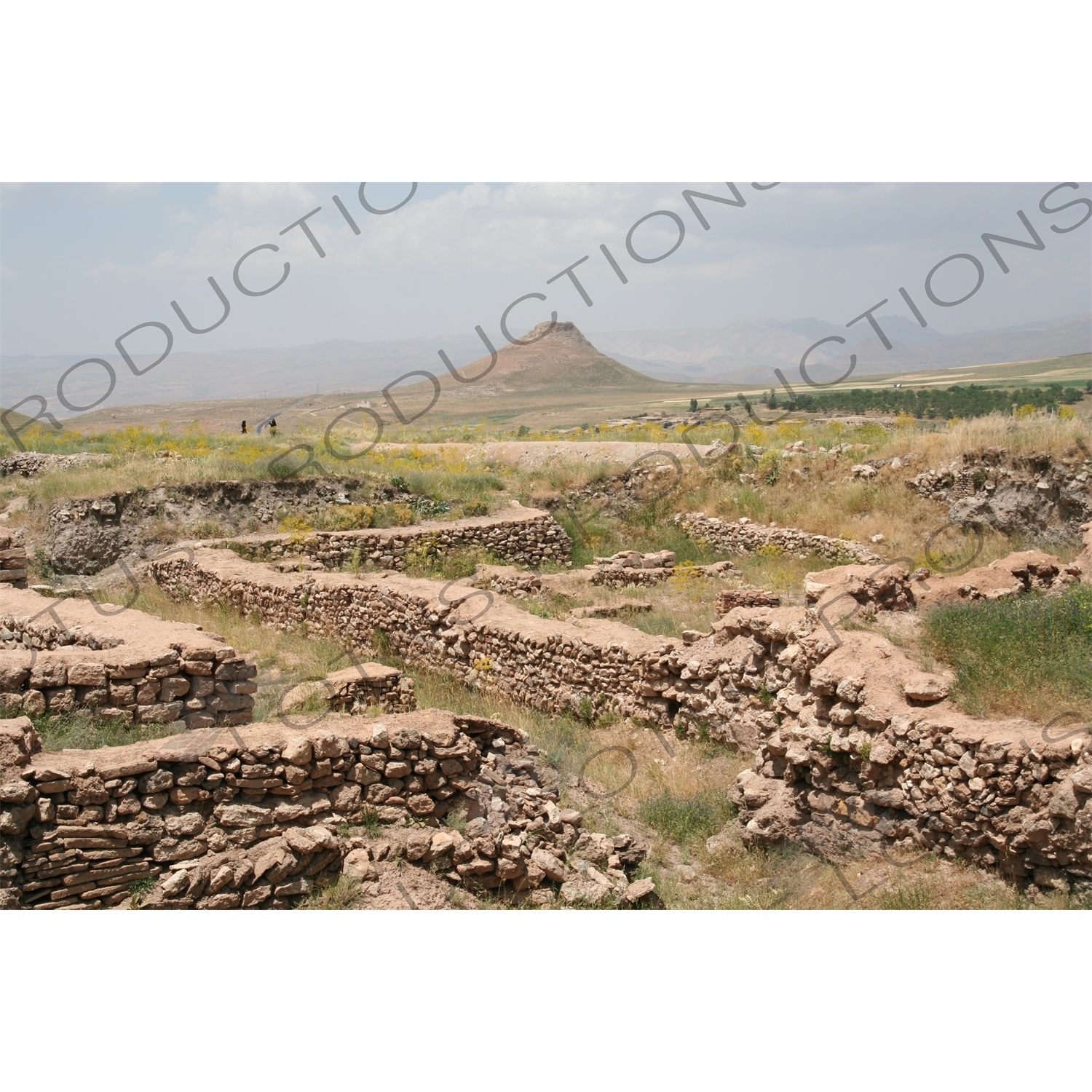 Ruined Buildings at Takht-e Soleyman