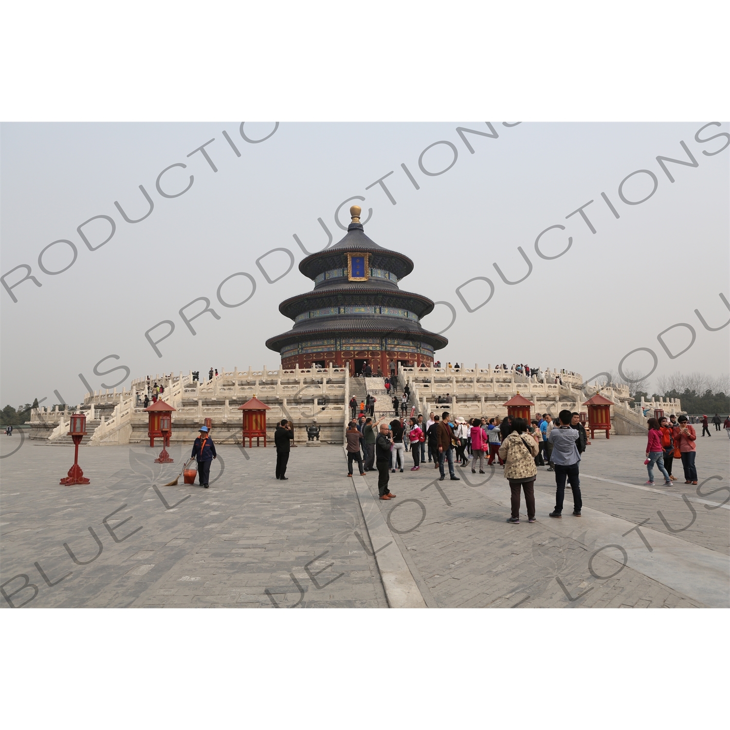 Hall of Prayer for Good Harvests (Qi Nian Dian) in the Temple of Heaven (Tiantan) in Beijing