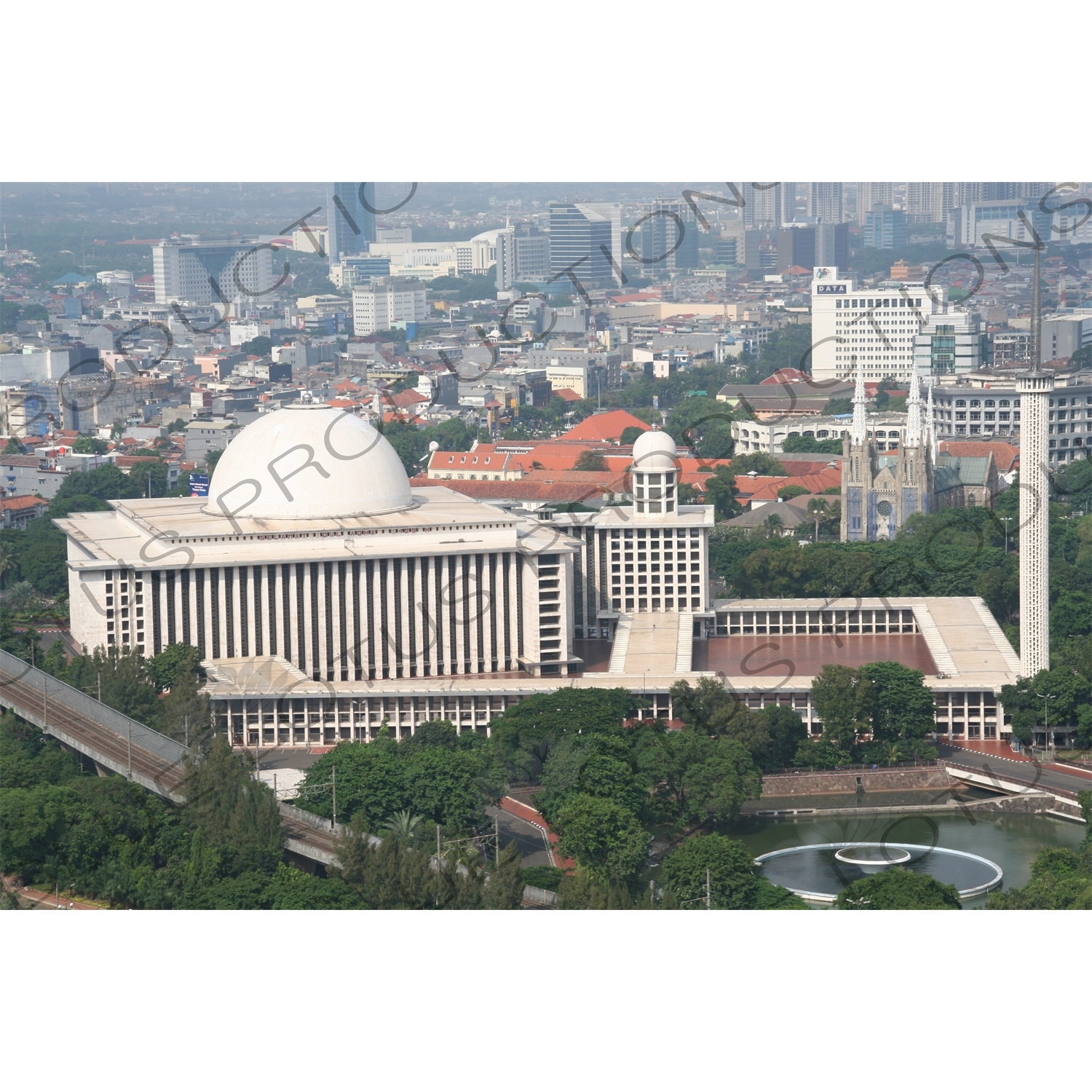 Istiqlal Mosque in Jakarta