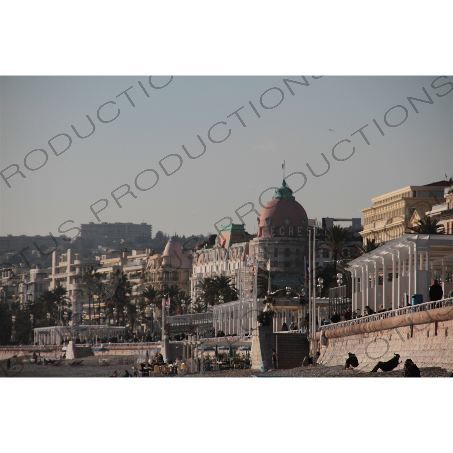 Seafront in Nice