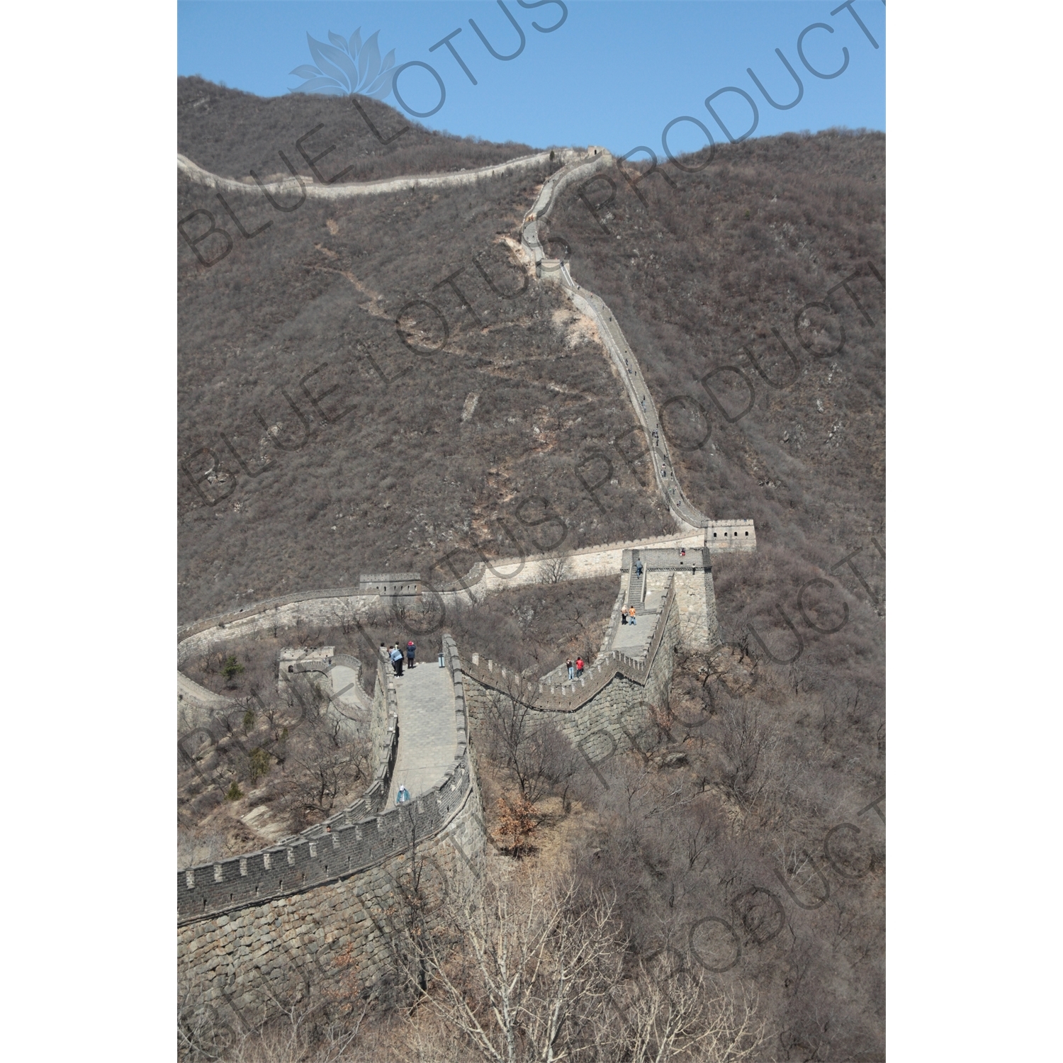 Mutianyu Section of the Great Wall of China (Wanli Changcheng) near Beijing