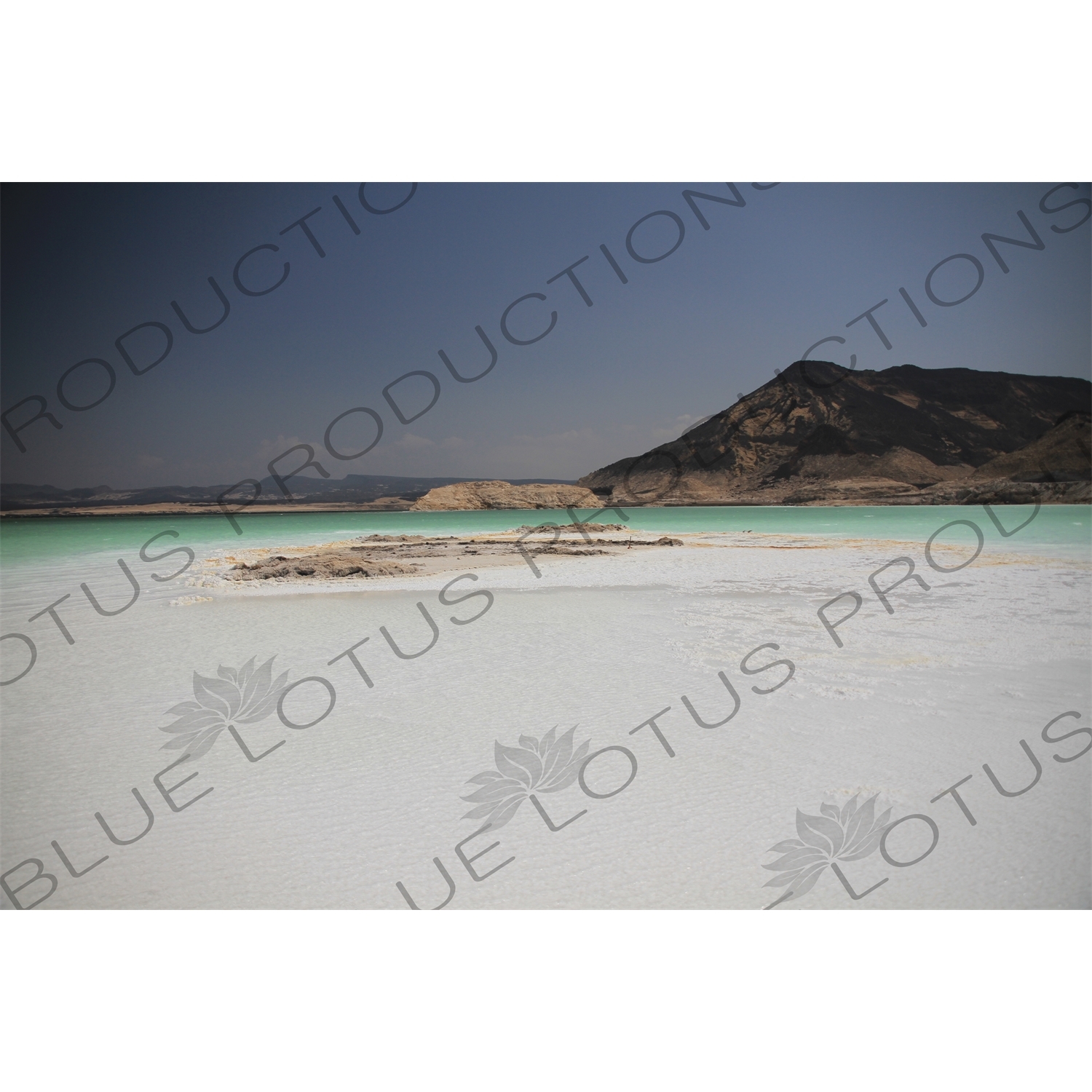 Lake Assal in Djibouti