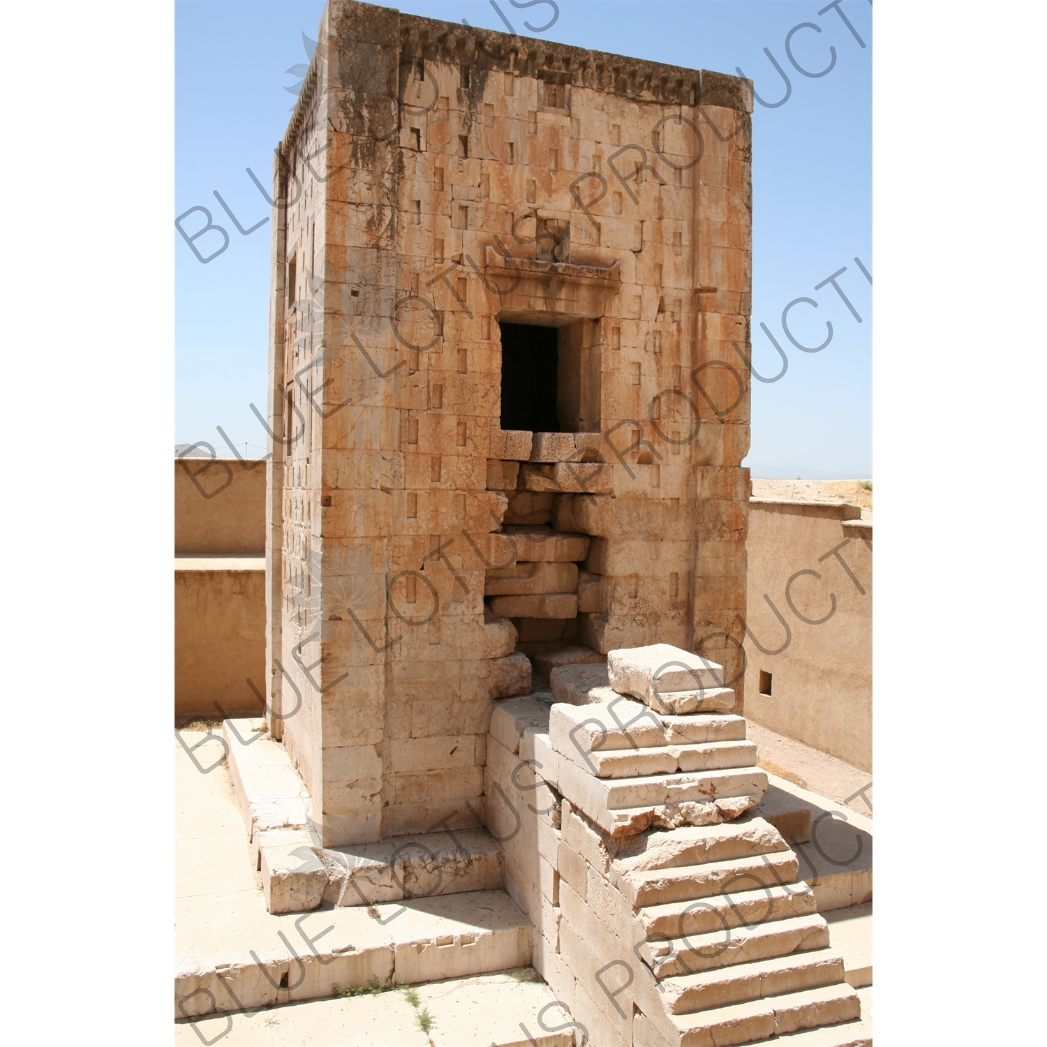 Kaba Zartosht (Cube of Zoraster) Fire Temple at Naqsh-e Rustam