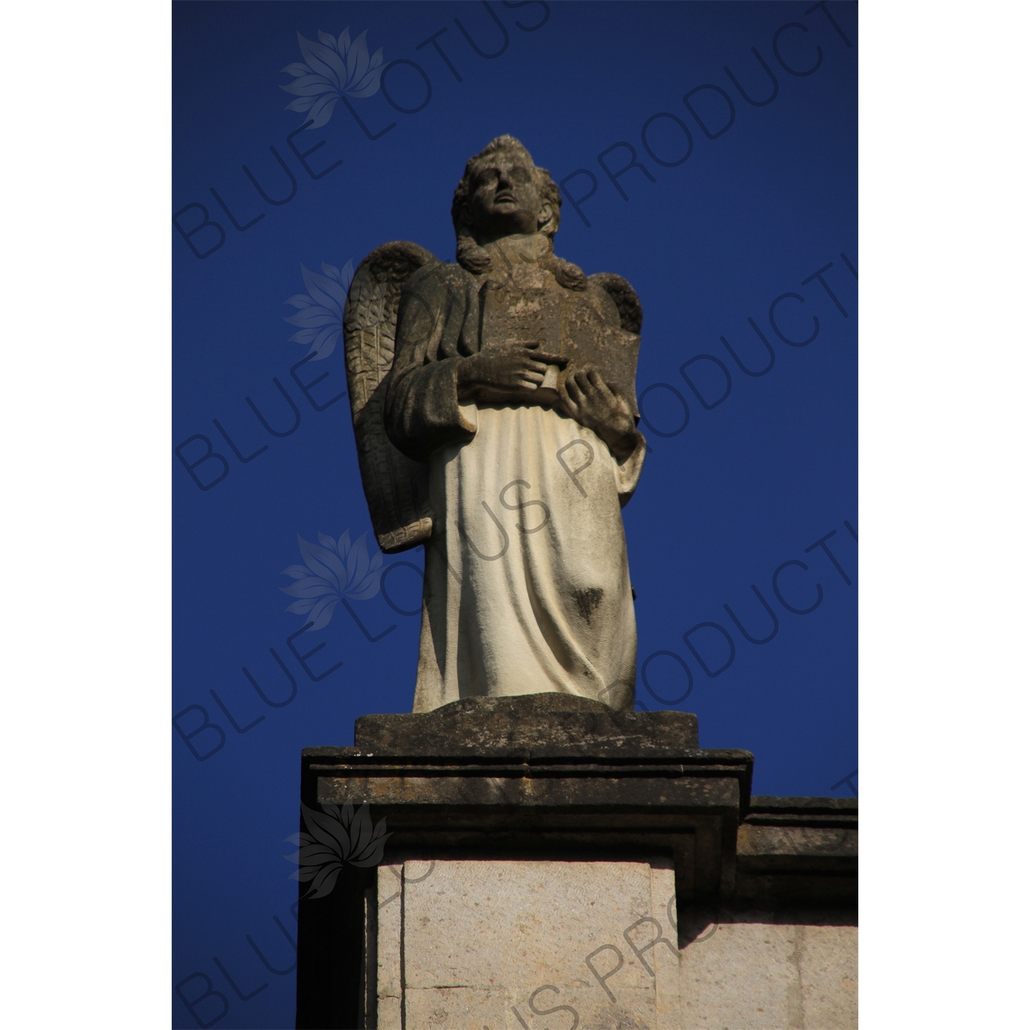 Angel Statue on Holy Trinity Church (Kidist Selassie) in Addis Ababa