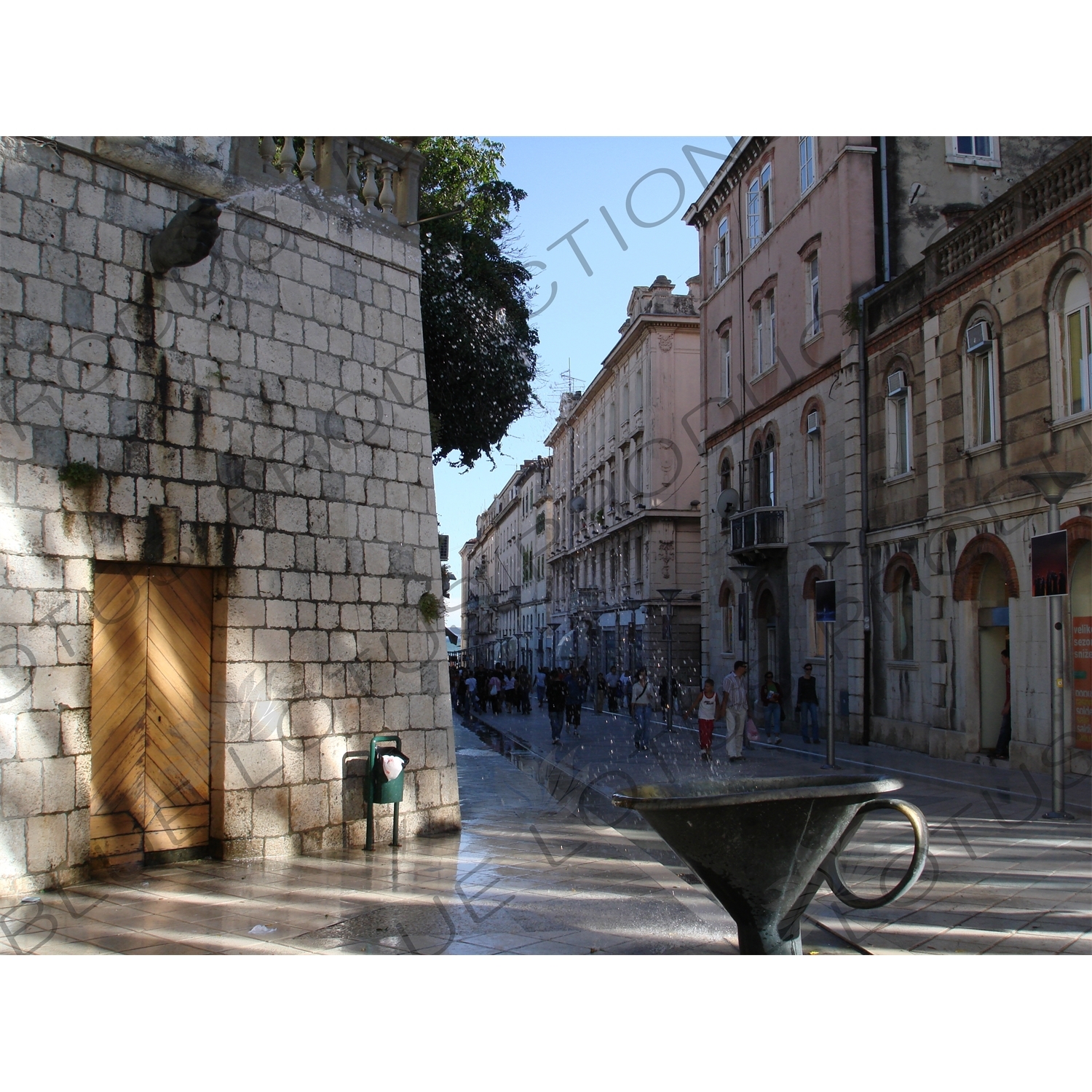 Pirja Fountain in Split