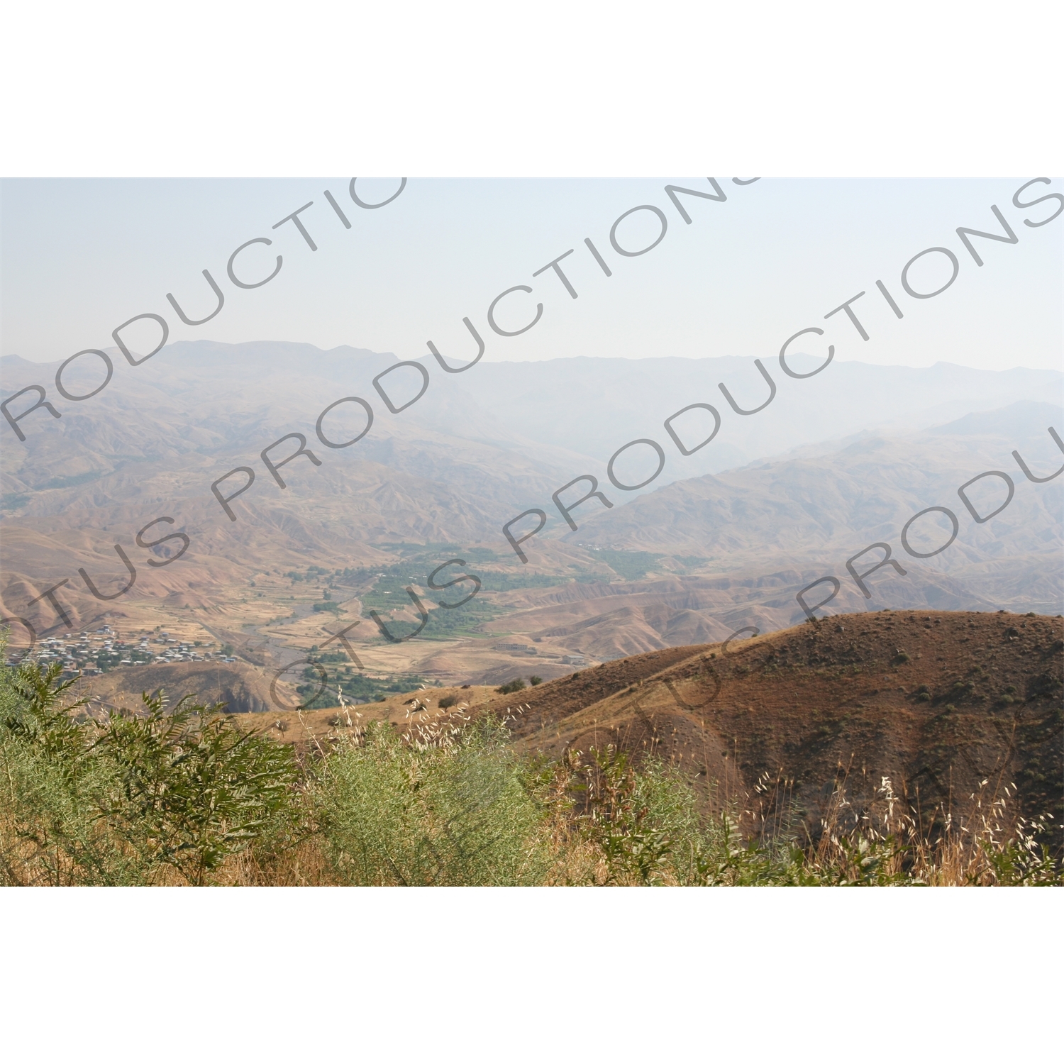 Hills Surrounding Alamut Castle