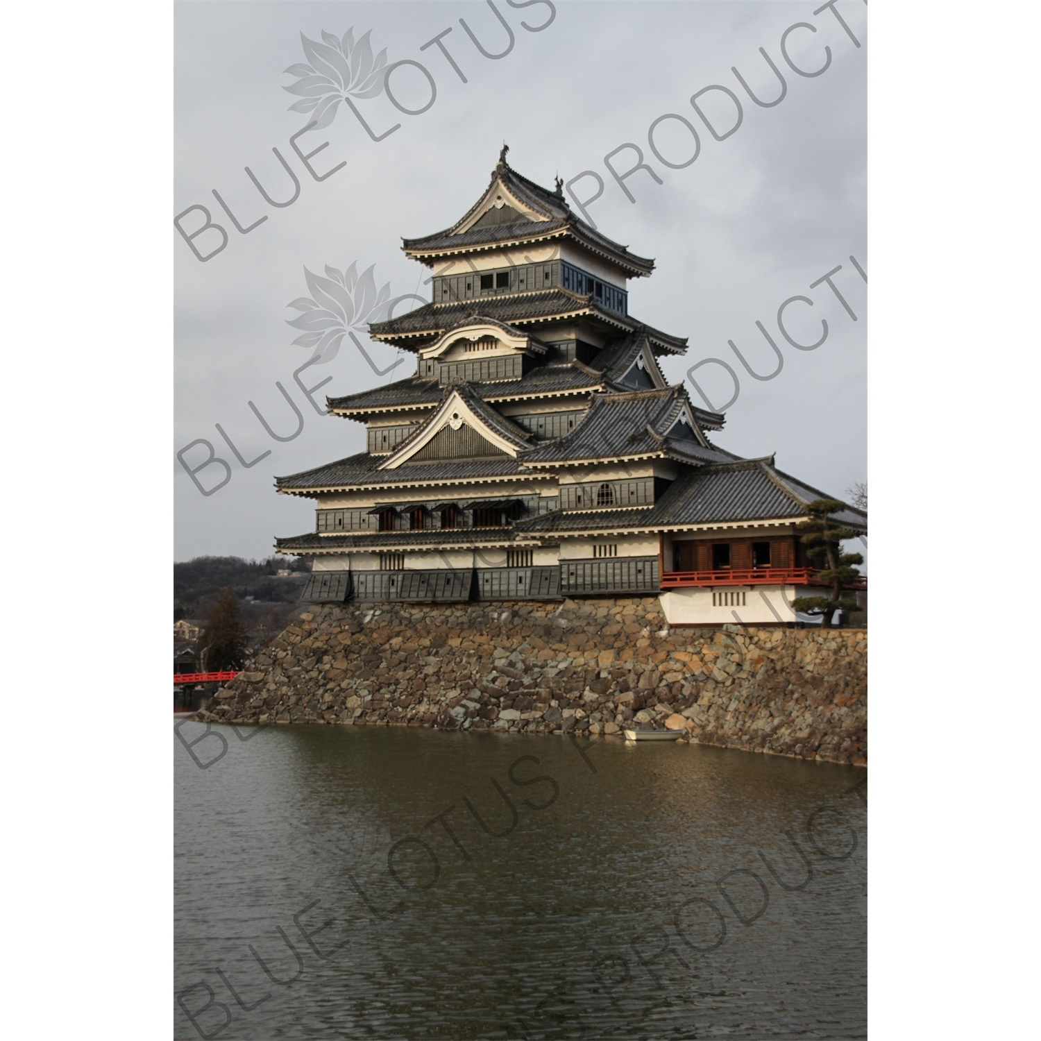 Keep (Tenshu/Tenshukaku) of Matsumoto Castle in Matsumoto