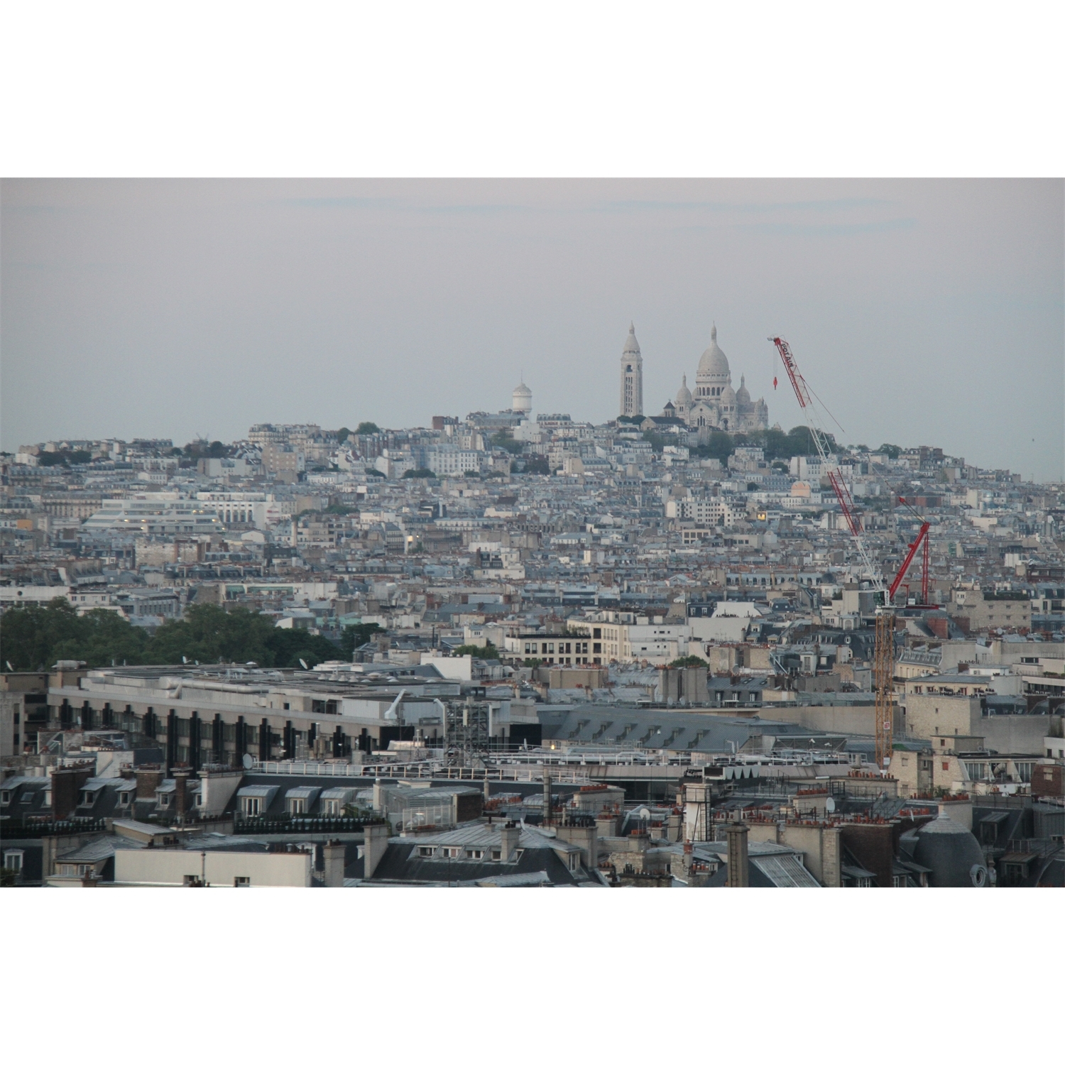 Montmartre and the Basilica of the Sacred Heart of Paris/Sacré-Cœur in Paris