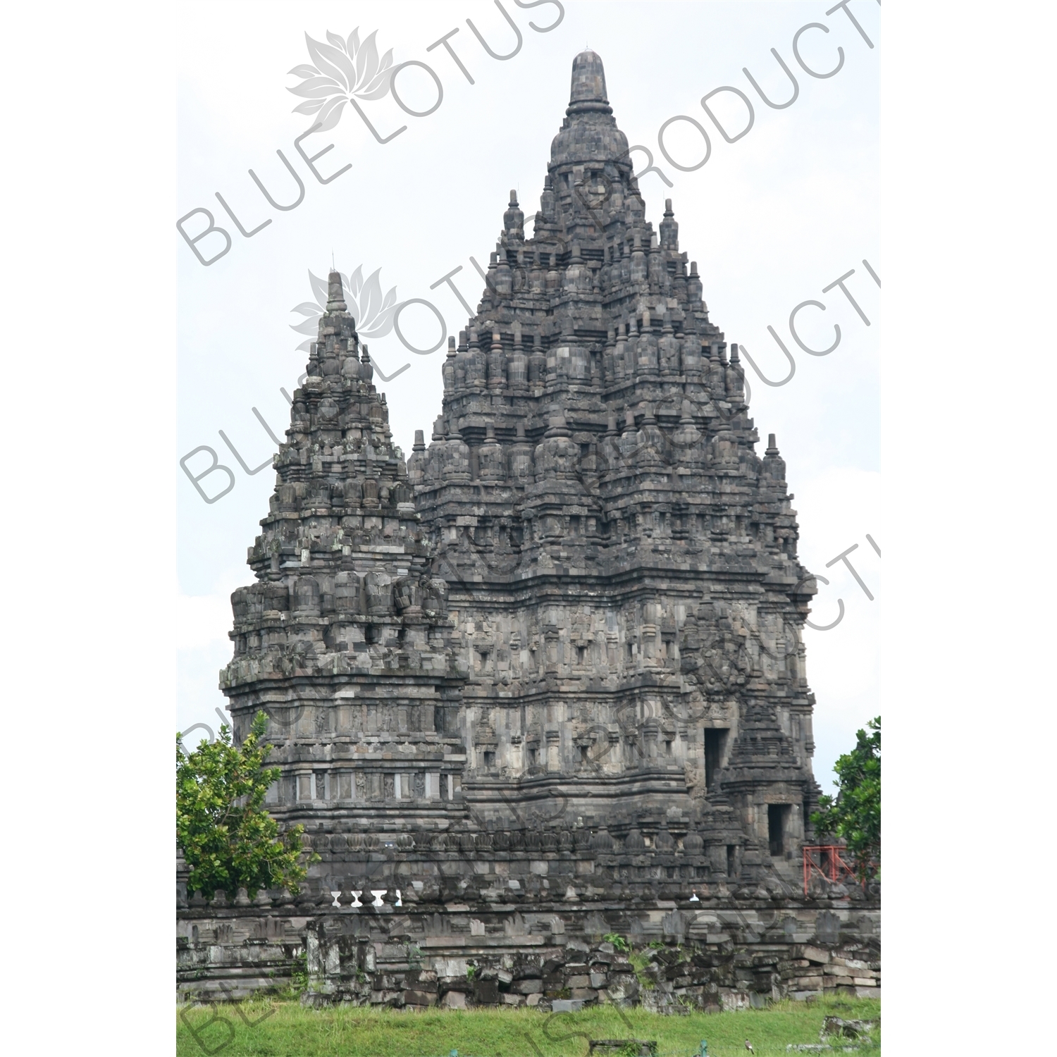 Building at Prambanan Temple Compound near Yogyakarta