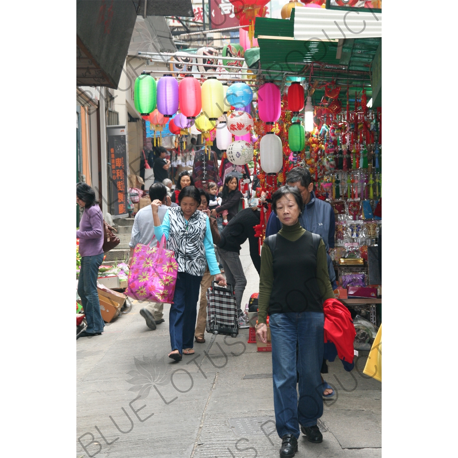 Street Market in Hong Kong