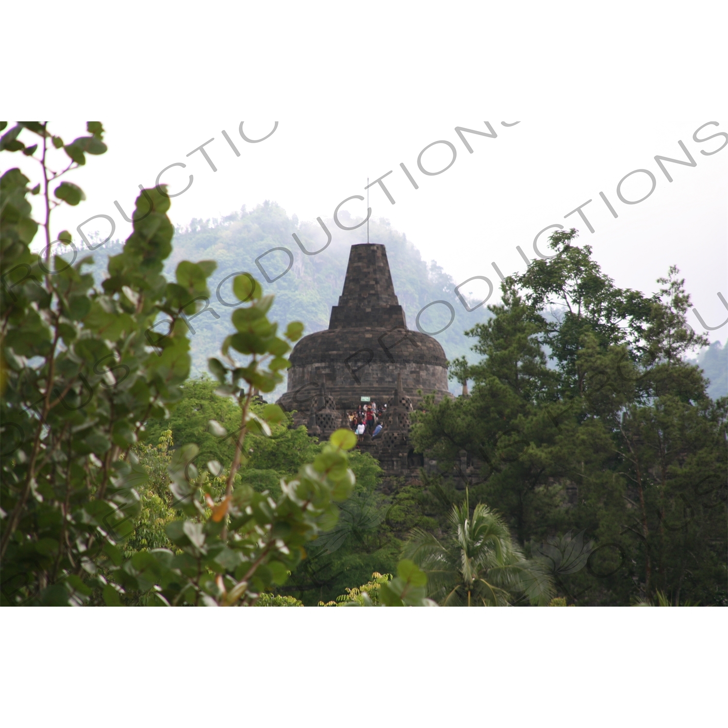 Top of Borobudur