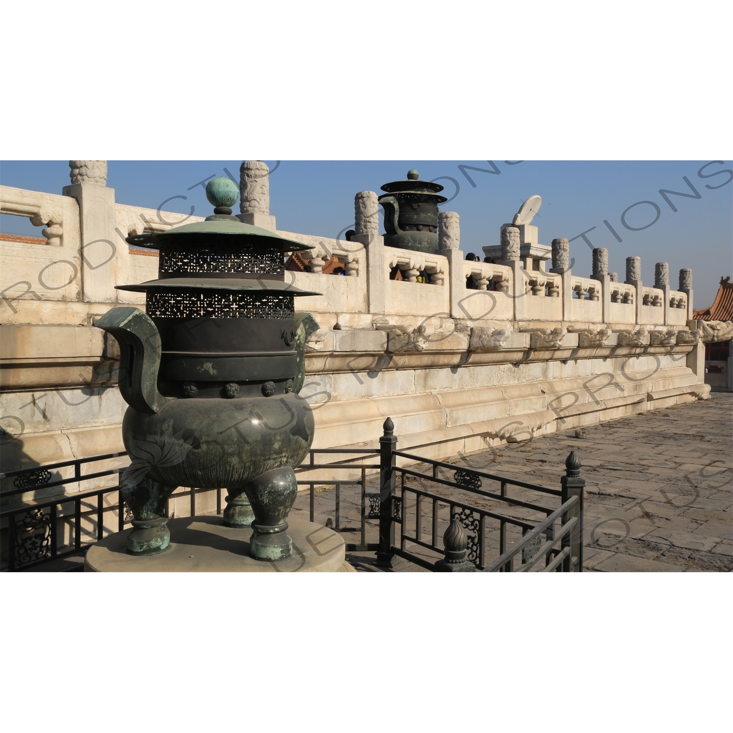 Bronze Incense Burner/Censer in the Forbidden City in Beijing