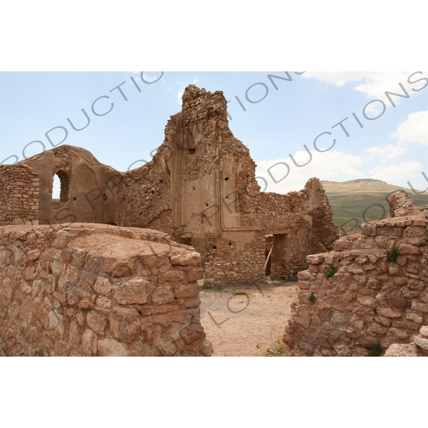 Ruined Buildings at Takht-e Soleyman