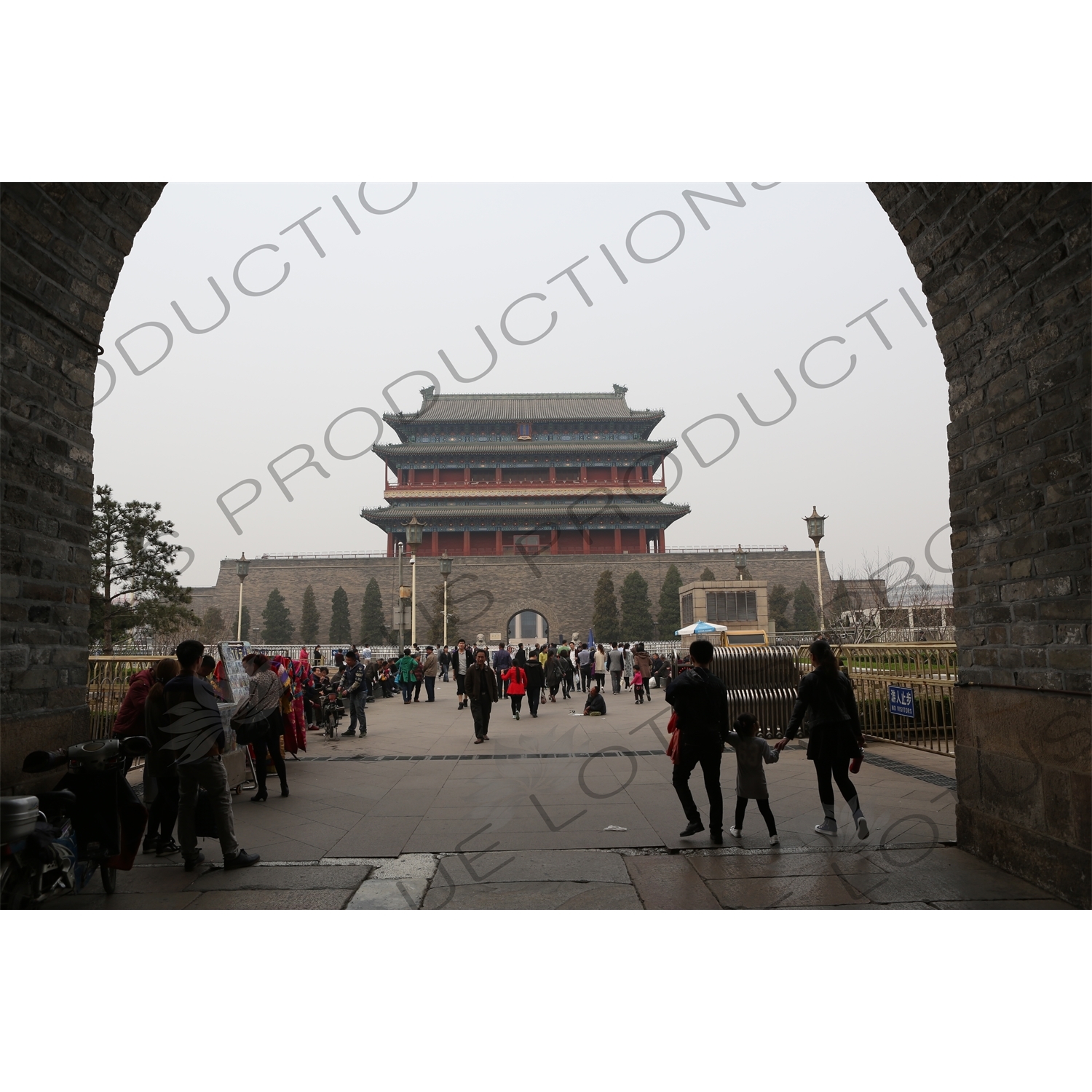 Qianmen/Zhengyangmen Gatehouse in Beijing