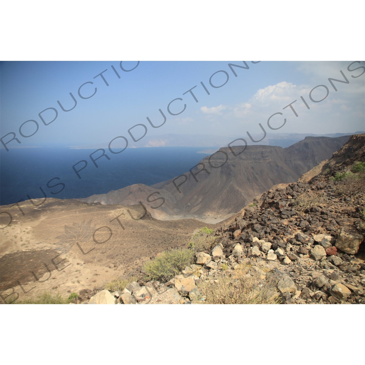 Lake Assal in Djibouti