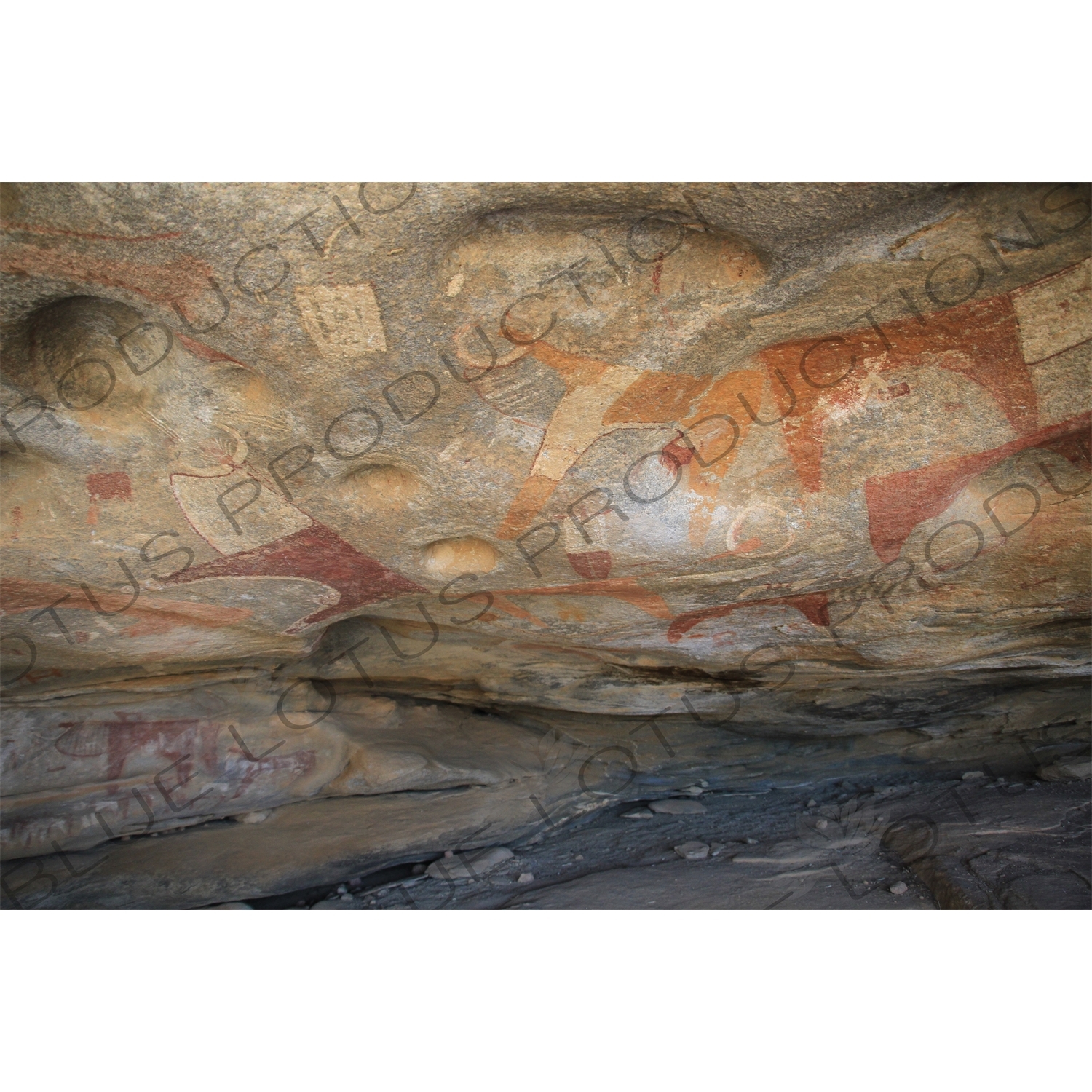 Prehistoric Cave Paintings in Laas Geel/Laas Gaal on the Outskirts of Hargeisa in Somaliland