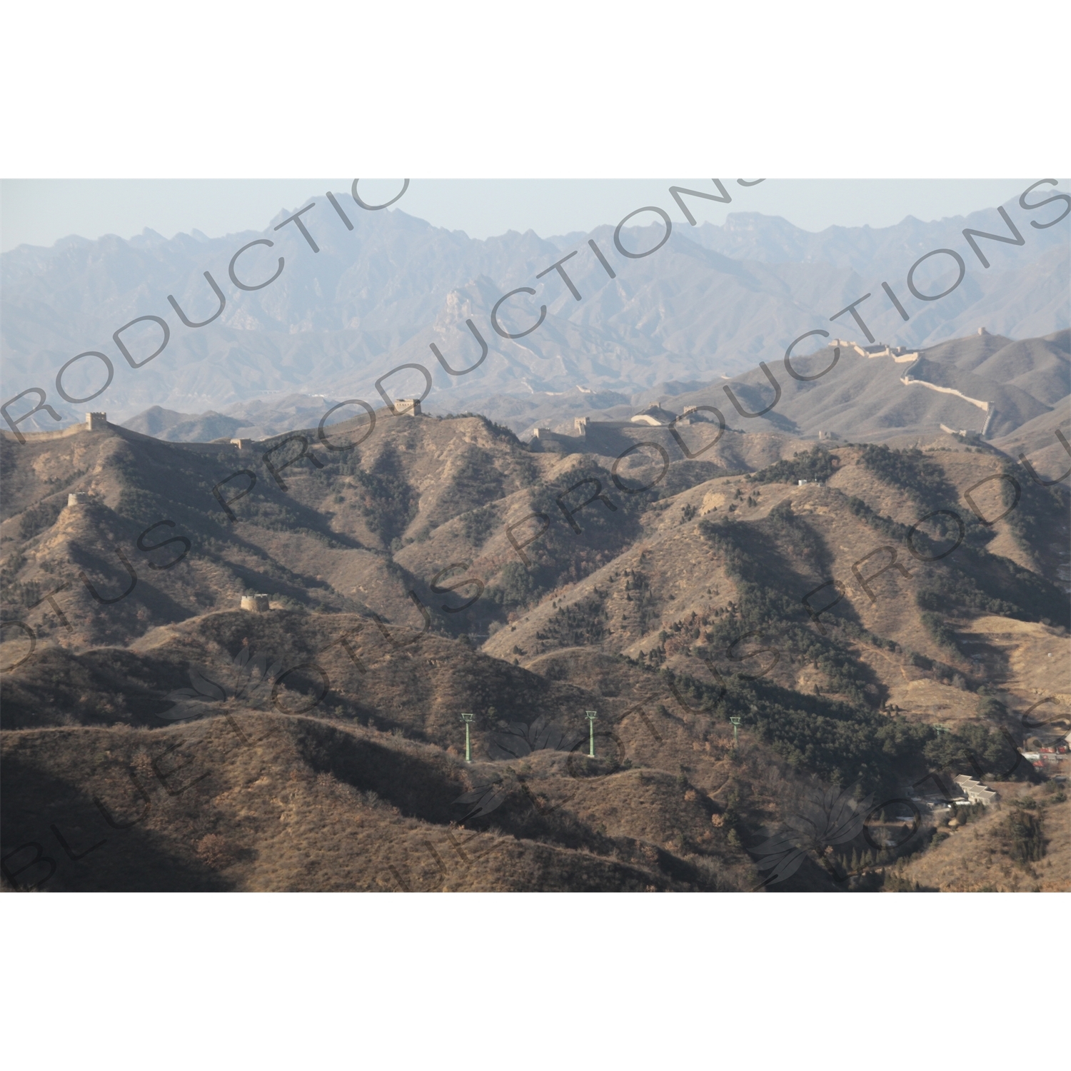 Jinshanling Section of the Great Wall of China