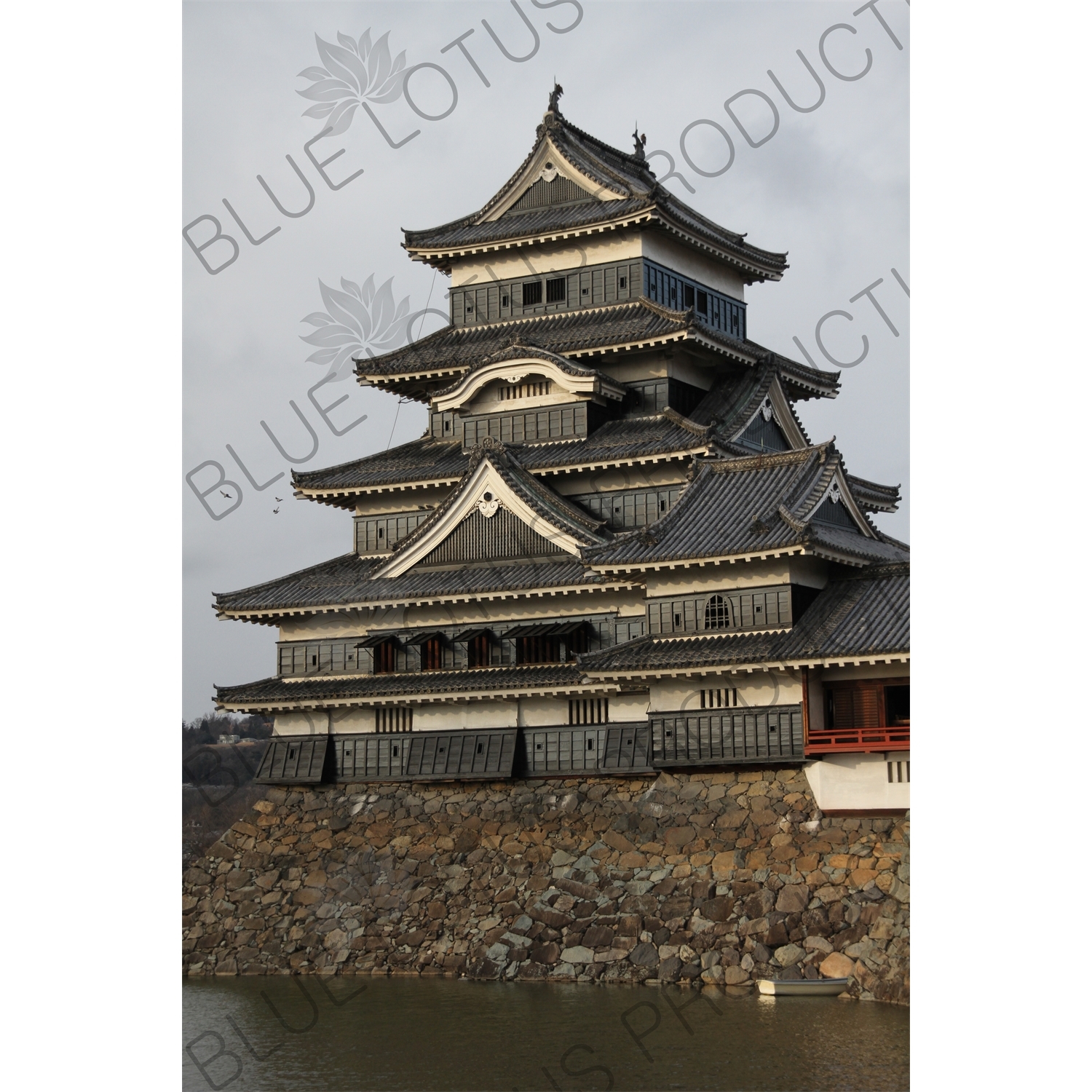 Keep (Tenshu/Tenshukaku) of Matsumoto Castle in Matsumoto