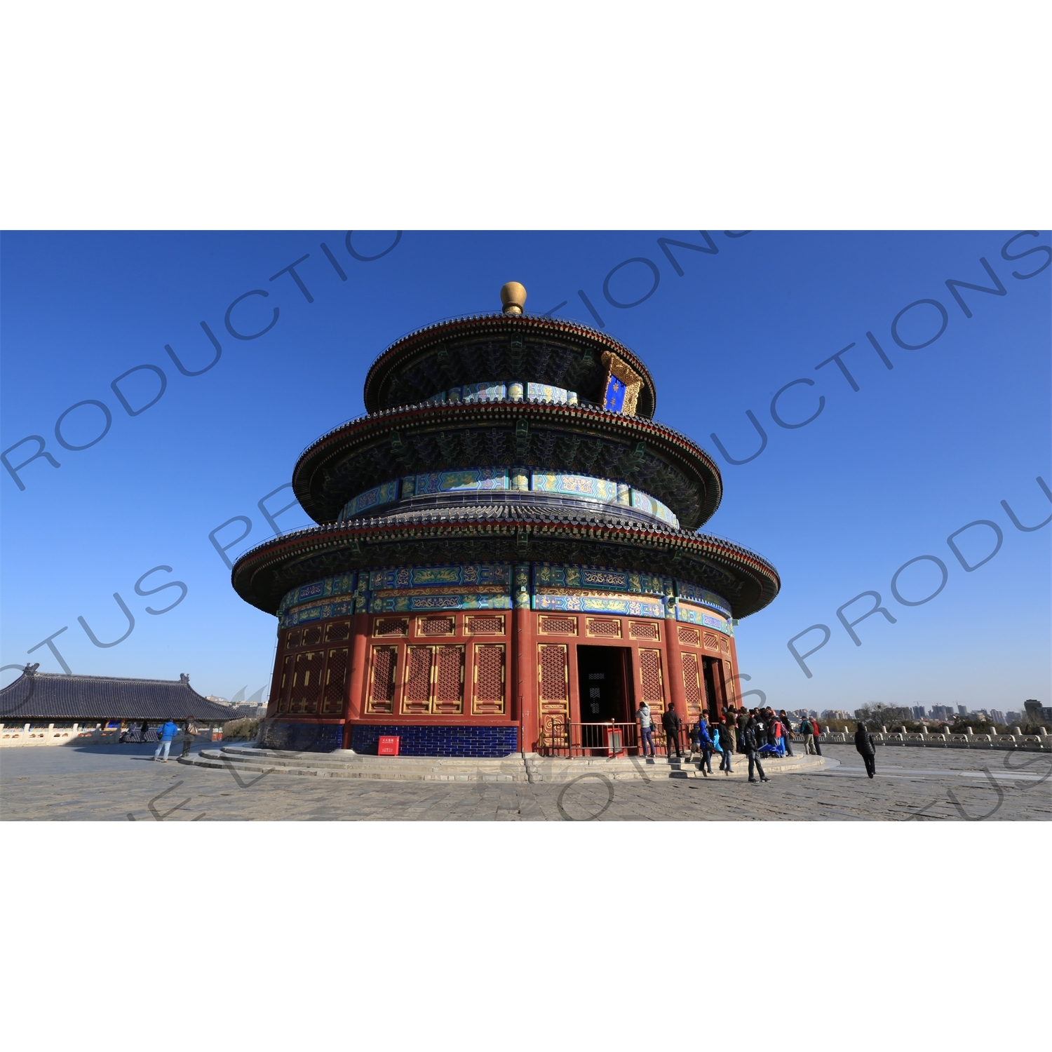 Hall of Prayer for Good Harvests (Qi Nian Dian) in the Temple of Heaven (Tiantan) in Beijing