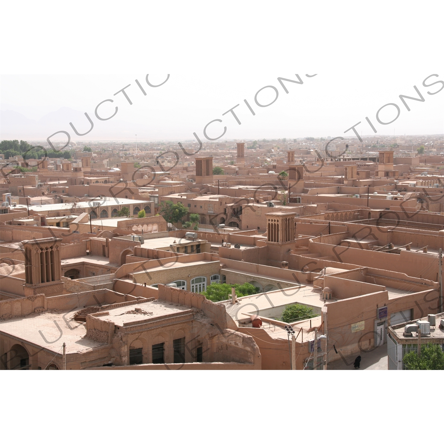 Wind Towers/Catchers in Yazd