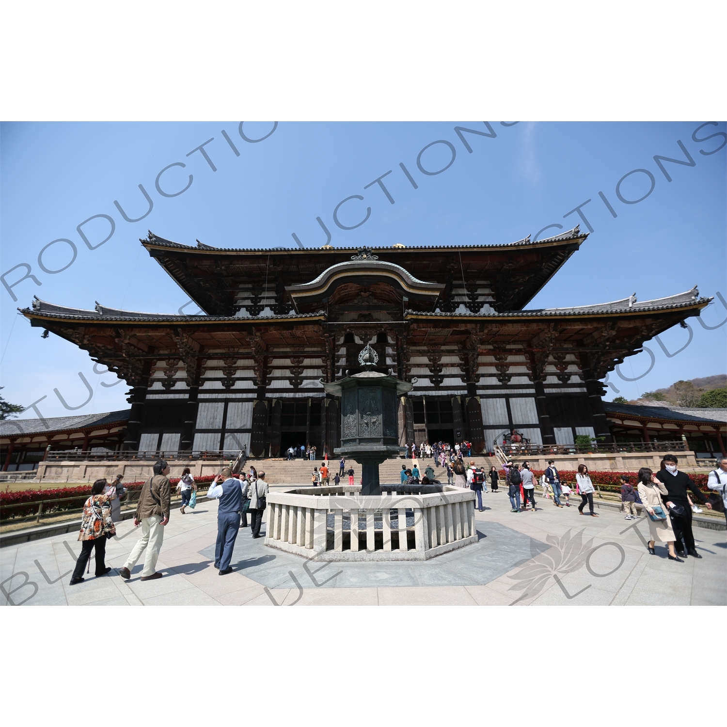 Big Buddha Hall (Daibutsuden) of Todaiji in Nara