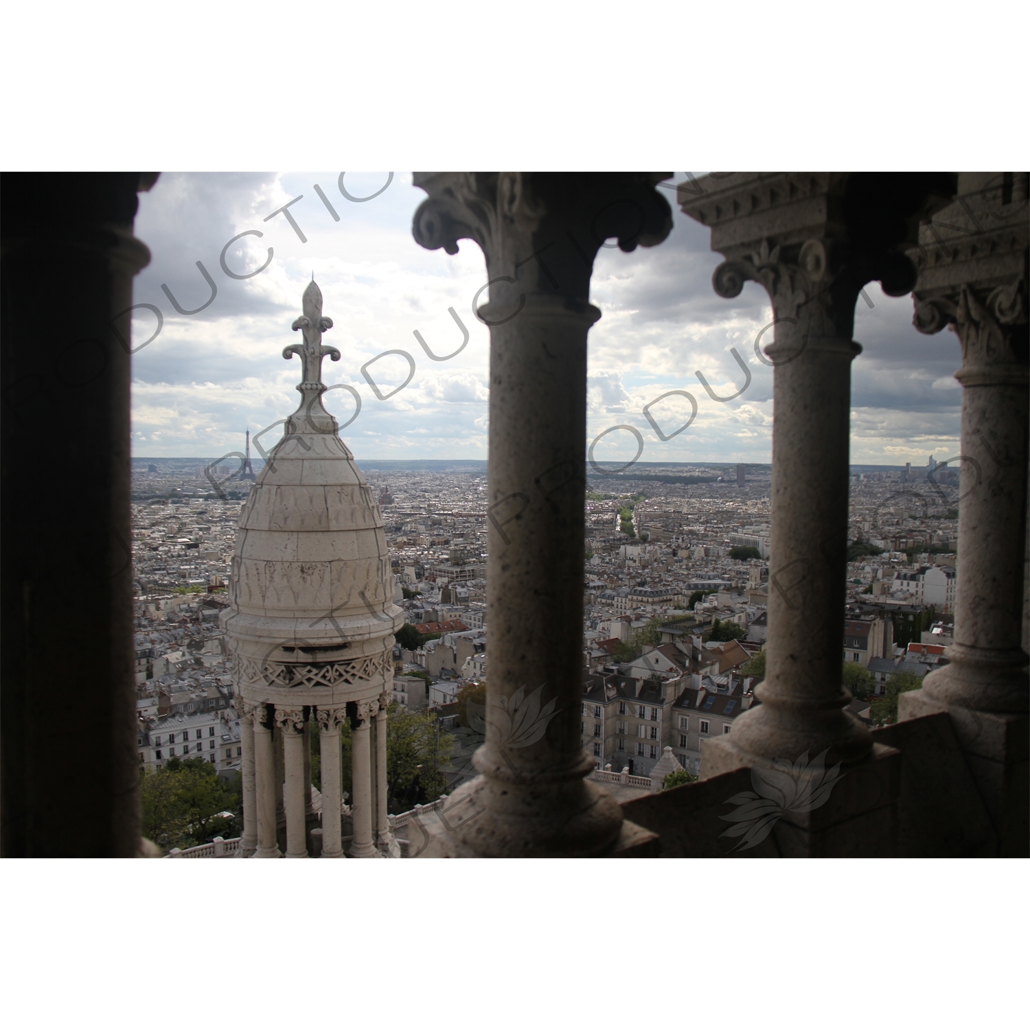 Roof of the Basilica of the Sacred Heart of Paris/Sacré-Cœur