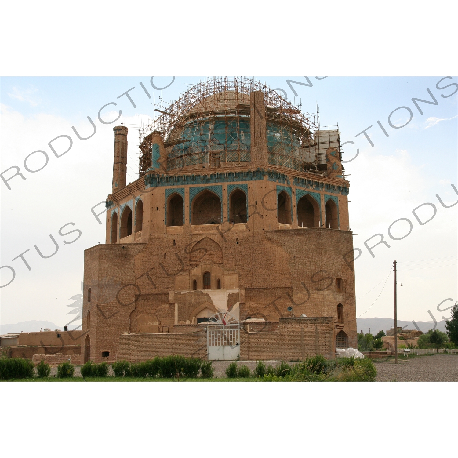 Mausoleum of Oljeitu in Soltaniyeh