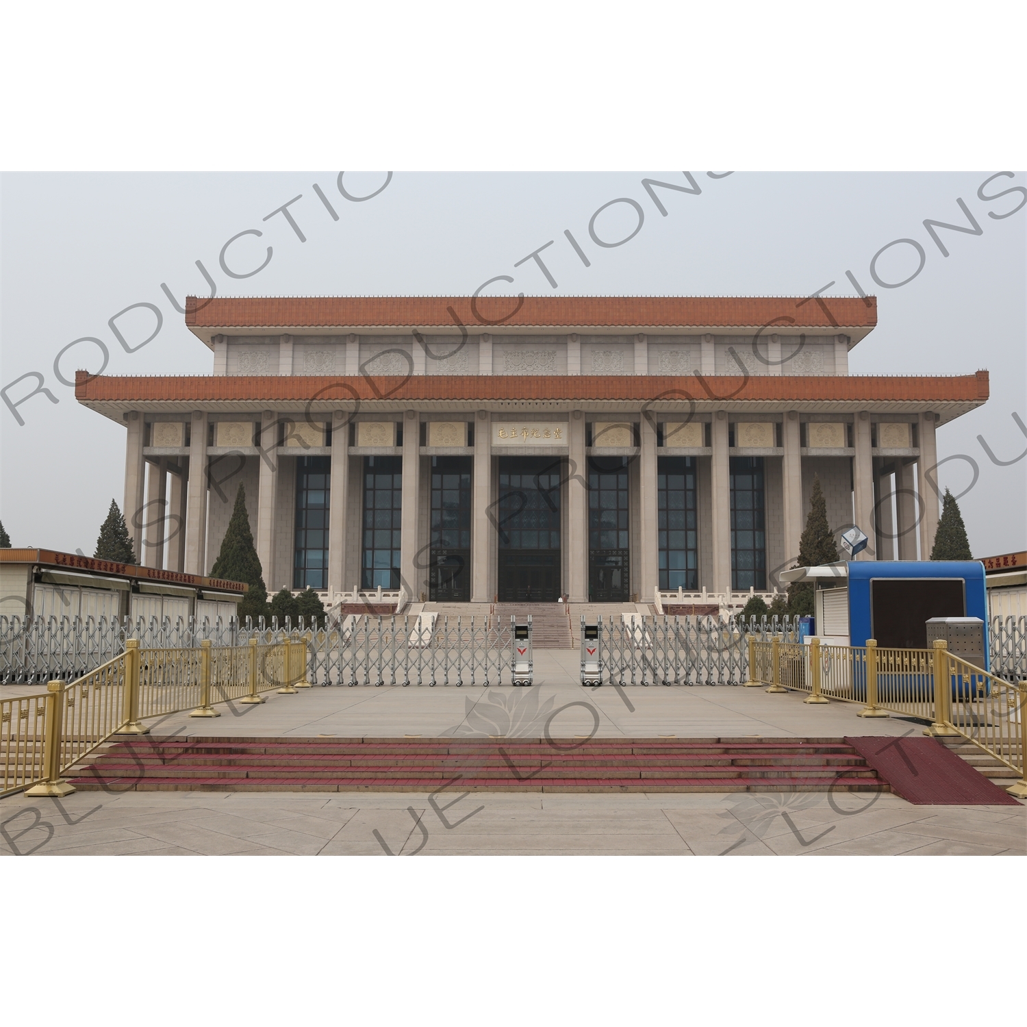 Chairman Mao Memorial Hall/Mao's Mausoleum (Mao Zhuxi Jinnian Tang) in Tiananmen Square in Beijing