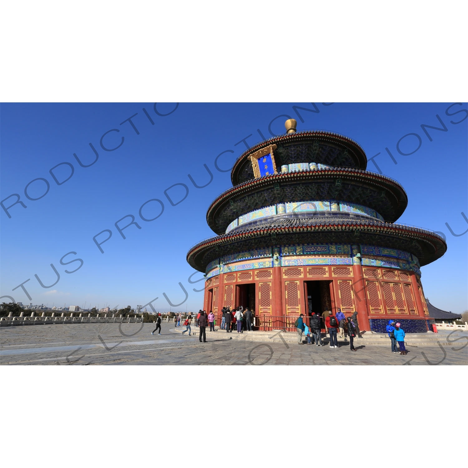 Hall of Prayer for Good Harvests (Qi Nian Dian) in the Temple of Heaven (Tiantan) in Beijing